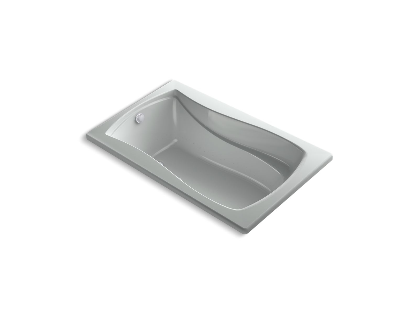 10064-mariposa-60-x-36-drop-in-bubblemassage-air-bath-with-bask-heated-surface-and-end-drain-3.jpg Mariposa® 60" x 36" drop-in BubbleMassage™ air bath with Bask® heated surface, and end drain