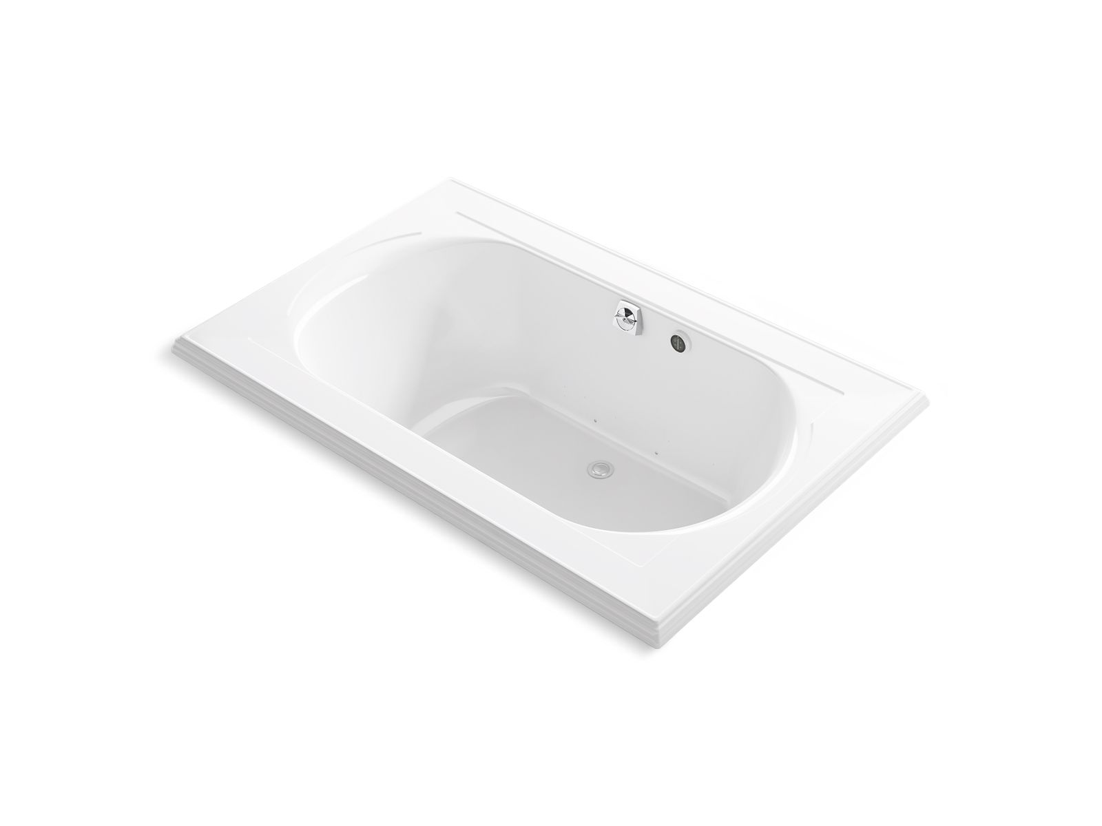 Memoirs® 66" x 42" drop-in Heated BubbleMassage™ air bath