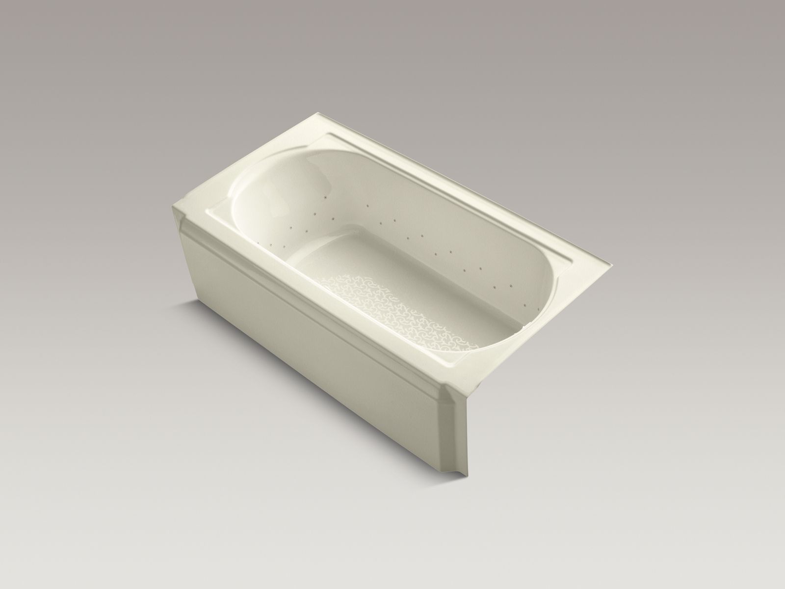 10158-memoirs-60-x-33-3-4-alcove-bubblemassage-air-bath-with-almond-airjet-color-finish-and-right-hand-drain-2.jpg Memoirs® 60" x 33-3/4" alcove BubbleMassage™ air bath with Almond airjet color finish and right-hand drain