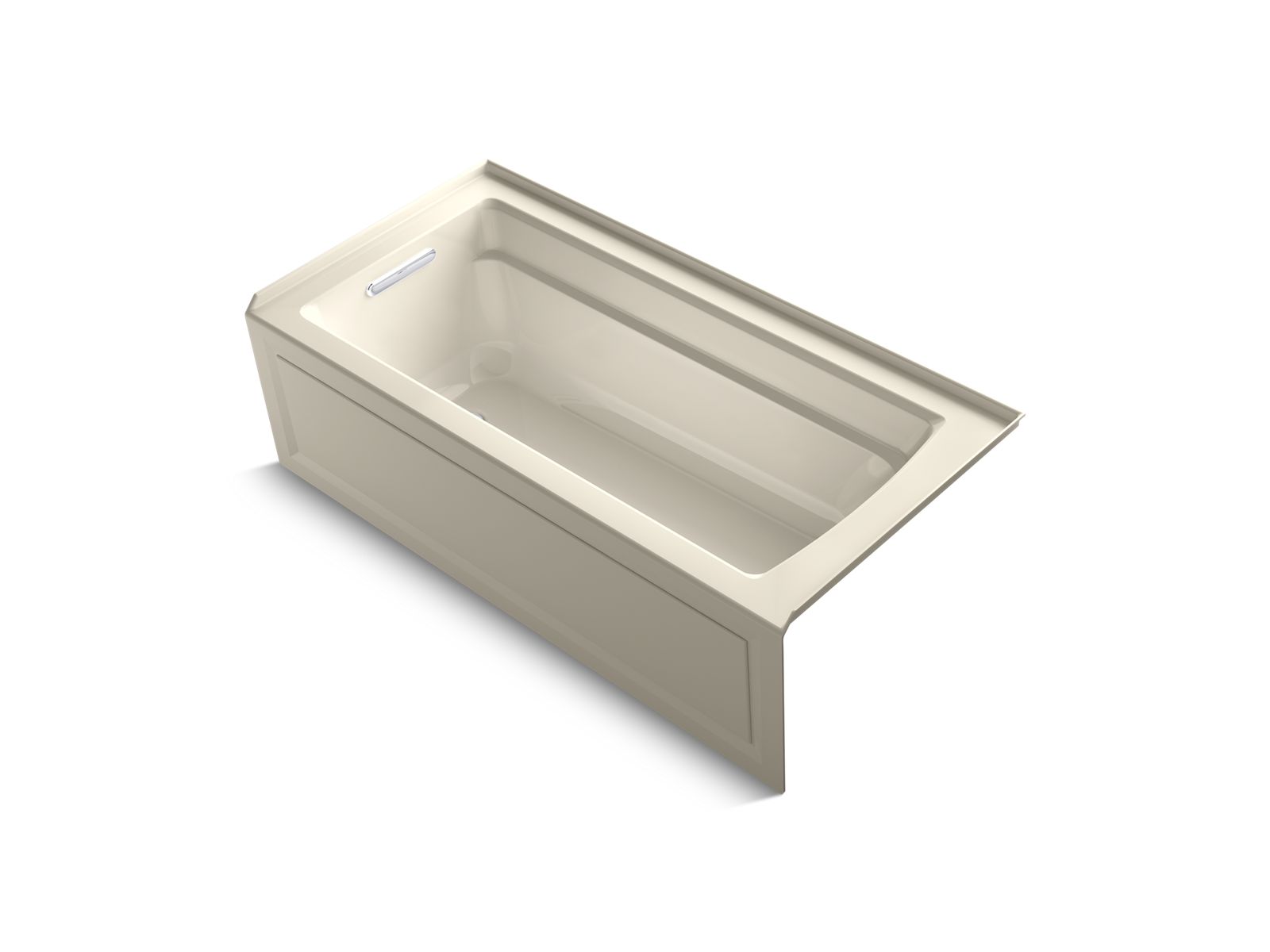 10170-archer-66-x-32-alcove-vibracoustic-bath-with-integral-apron-integral-flange-and-left-hand-drain-3.jpg Archer® 66" x 32" alcove VibrAcoustic® bath with integral apron, integral flange, and left-hand drain