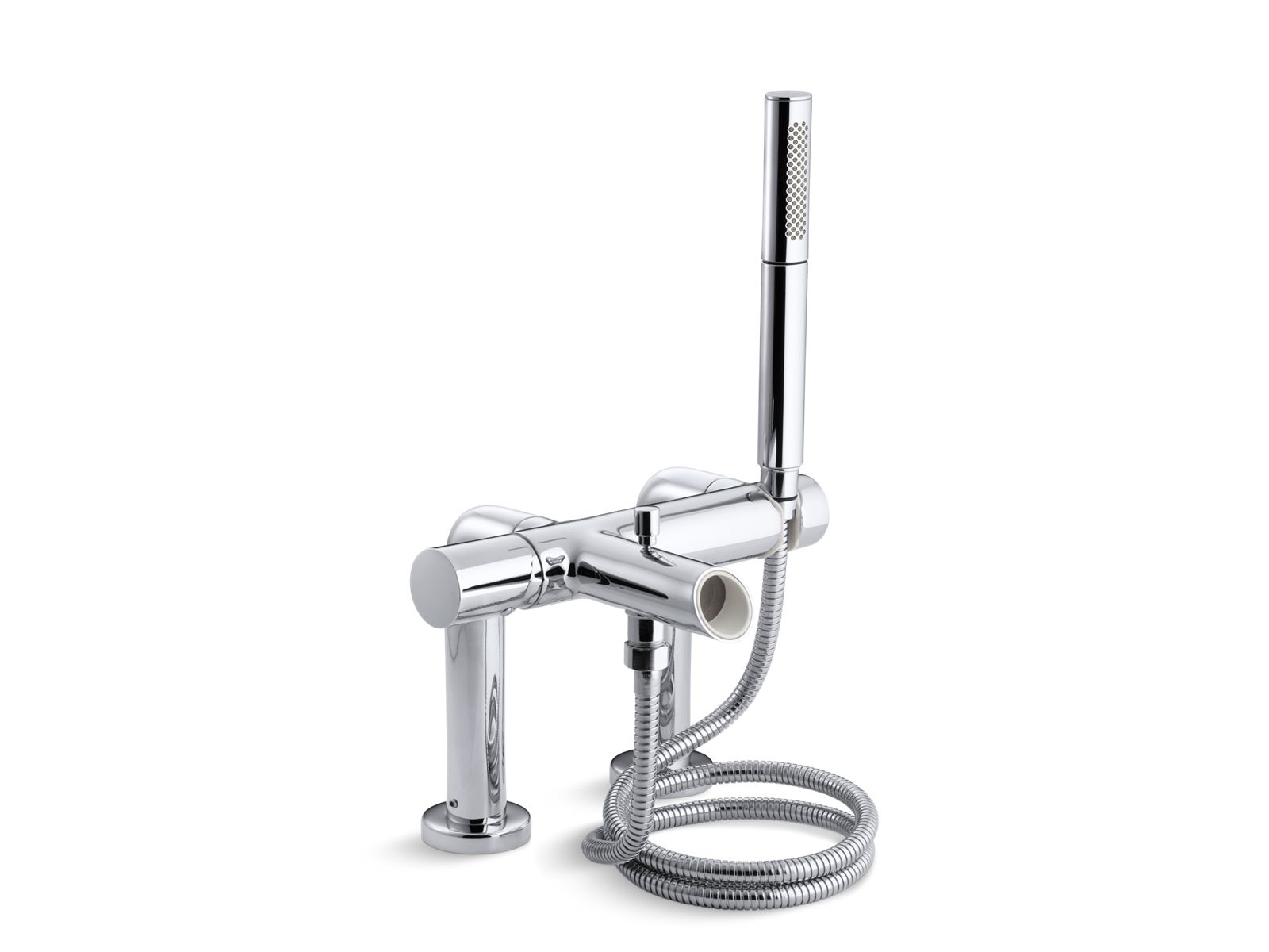 Toobi® Deck-mount bath faucet trim with handshower