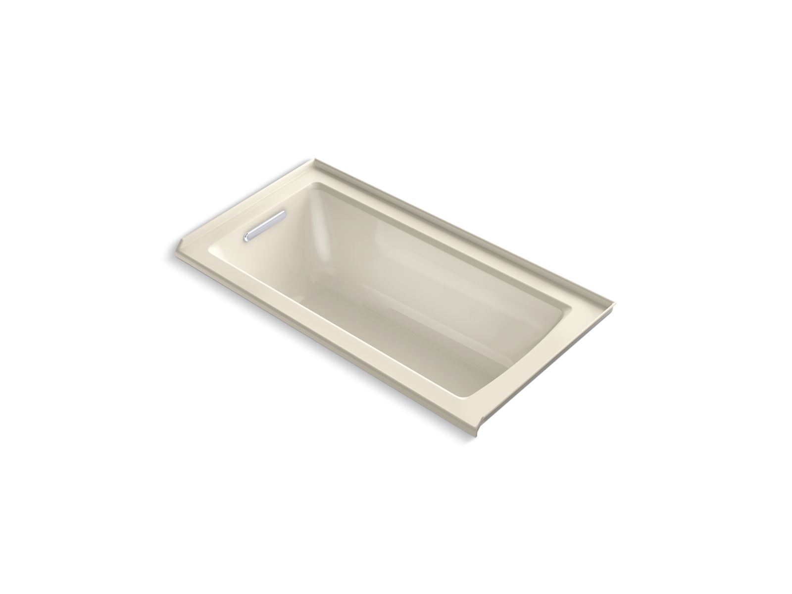 10418-archer-60-x-30-alcove-vibracoustic-bath-with-bask-heated-surface-integral-flange-and-left-hand-drain-3.jpg Archer® 60" x 30" alcove VibrAcoustic® bath with Bask® heated surface, integral flange, and left-hand drain