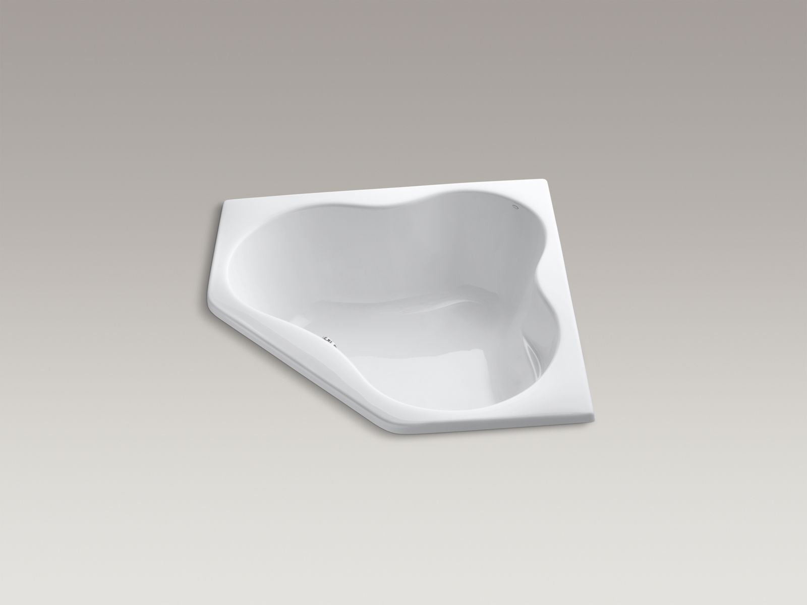 5454 54" x 54" drop-in corner bath