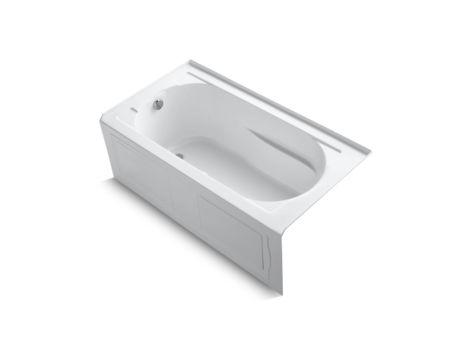10515-devonshire-60-x-32-alcove-bubblemassage-air-bath-with-integral-apron-integral-flange-left-hand-drain-and-heater-1.jpg Devonshire® 60" x 32" alcove BubbleMassage™ air bath with integral apron, integral flange, left-hand drain and heater