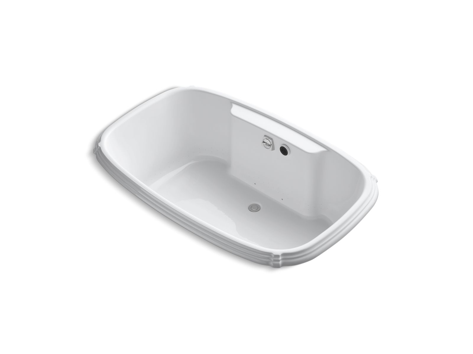 Portrait® 67" x 42" drop-in BubbleMassage™ air bath