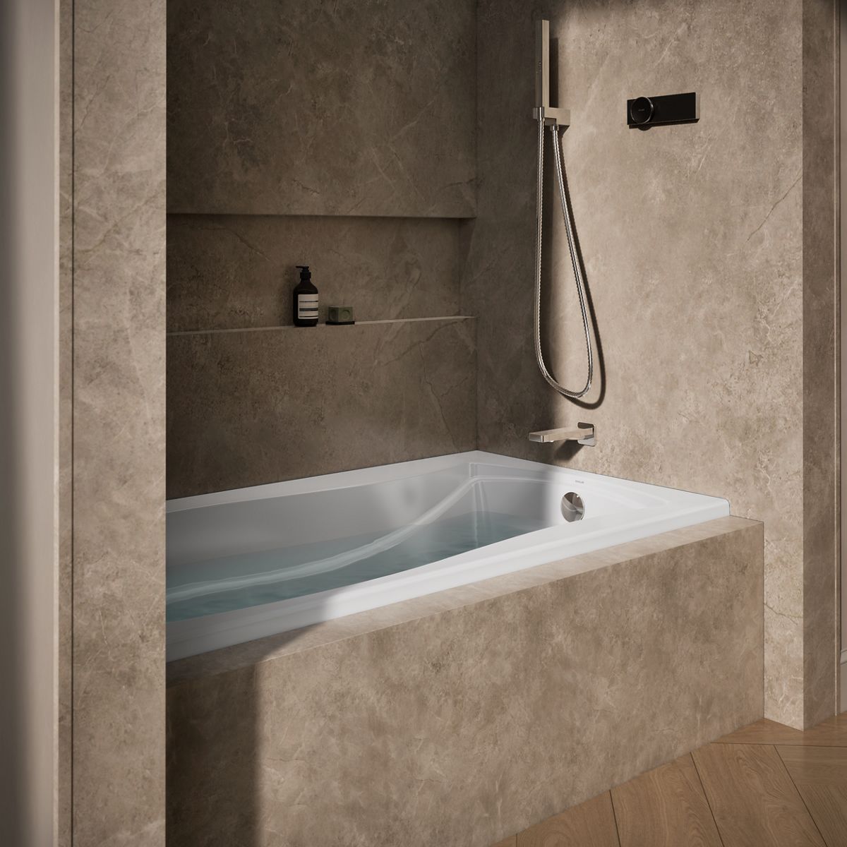 10625-mariposa-66-x-36-alcove-bath-with-alcove-and-right-hand-drain-7.jpg Mariposa® 66" x 36" alcove bath with alcove and right-hand drain