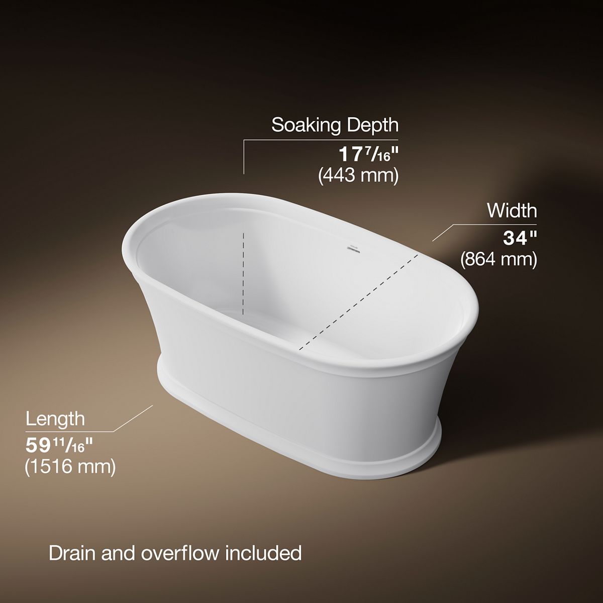 10641-memoirs-60-x-34-freestanding-bath-3.jpg Memoirs® 60" x 34" freestanding bath