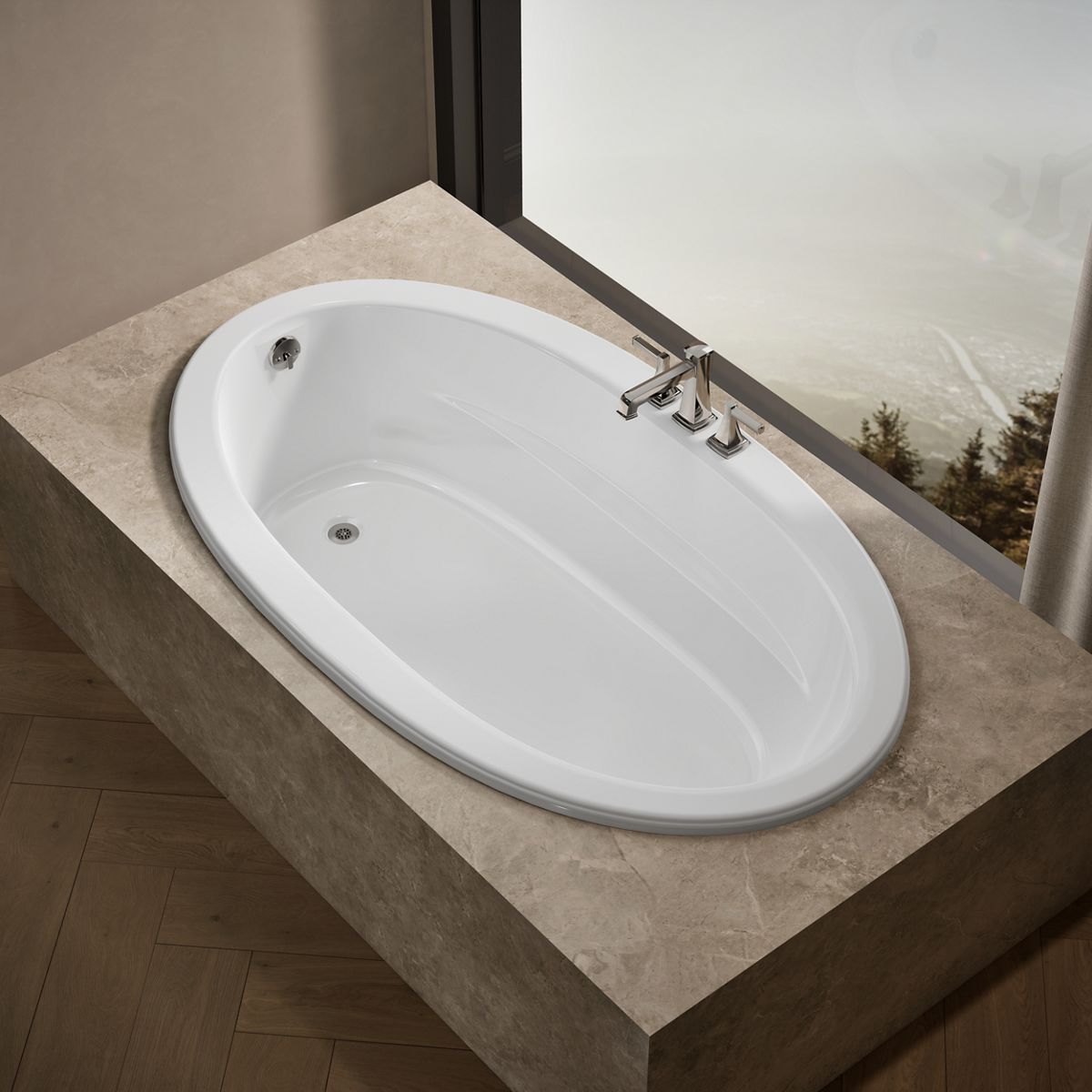 10742-sunward-72-x-42-drop-in-bath-7.jpg Sunward® 72" x 42" drop-in bath