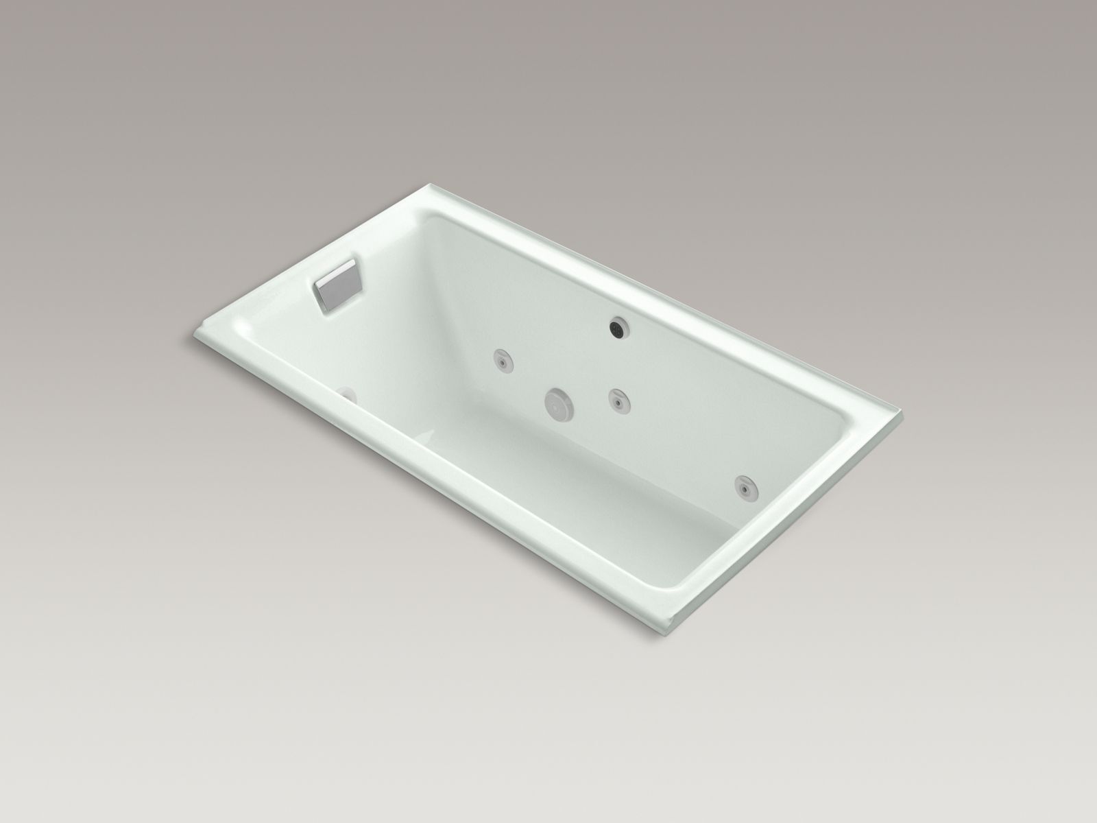 10753-tea-for-two-66-x-36-alcove-whirlpool-with-left-hand-drain-and-heater-without-trim-12.jpg Tea-for-Two® 66" x 36" alcove whirlpool with left-hand drain and heater without trim