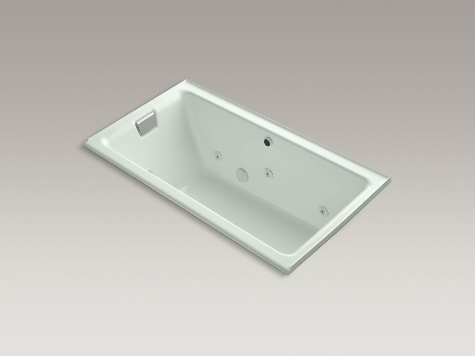 10753-tea-for-two-66-x-36-alcove-whirlpool-with-left-hand-drain-and-heater-without-trim-16.jpg Tea-for-Two® 66" x 36" alcove whirlpool with left-hand drain and heater without trim