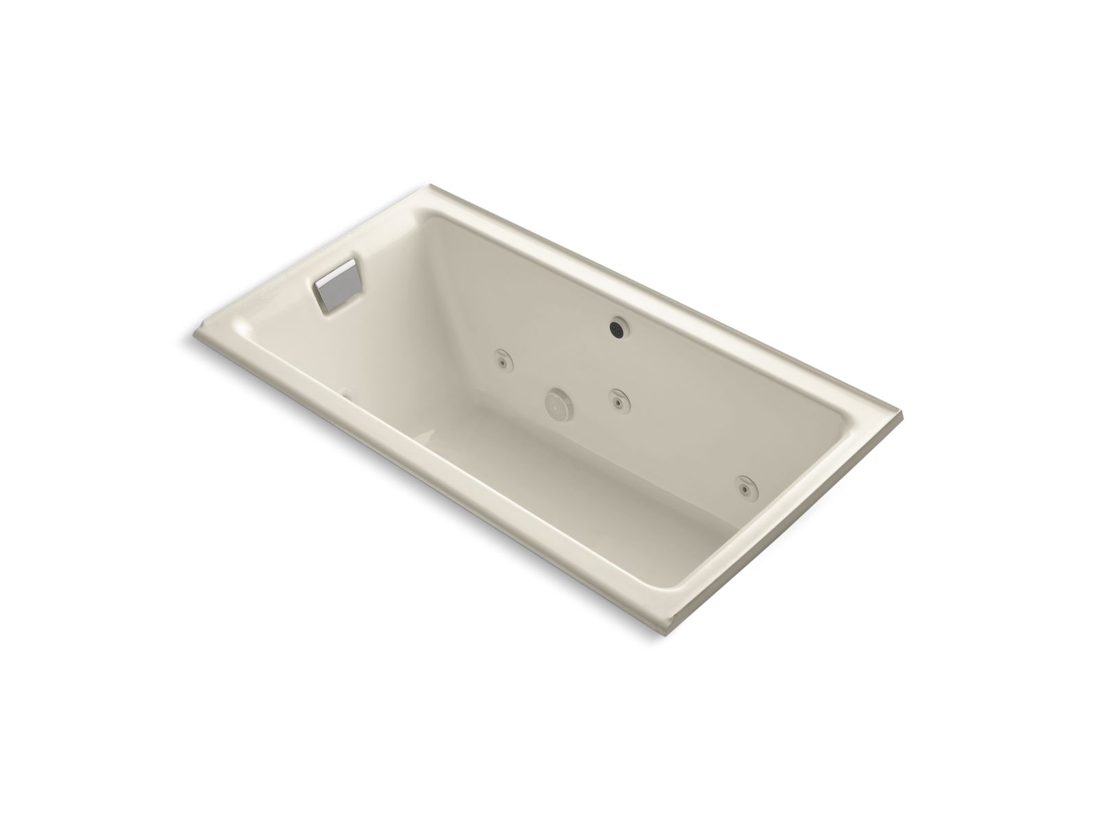 10753-tea-for-two-66-x-36-alcove-whirlpool-with-left-hand-drain-and-heater-without-trim-3.jpg Tea-for-Two® 66" x 36" alcove whirlpool with left-hand drain and heater without trim
