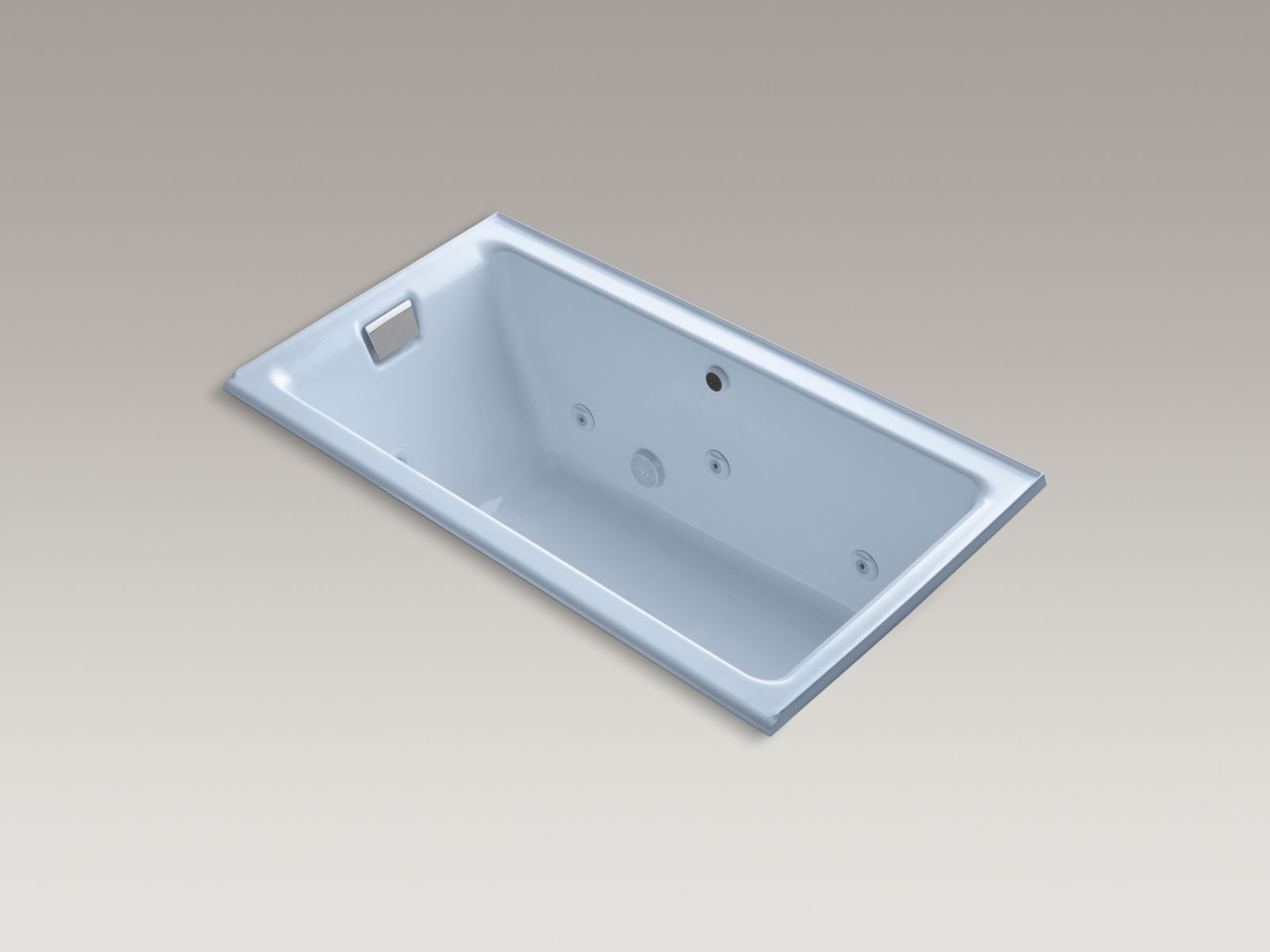 10753-tea-for-two-66-x-36-alcove-whirlpool-with-left-hand-drain-and-heater-without-trim-6.jpg Tea-for-Two® 66" x 36" alcove whirlpool with left-hand drain and heater without trim