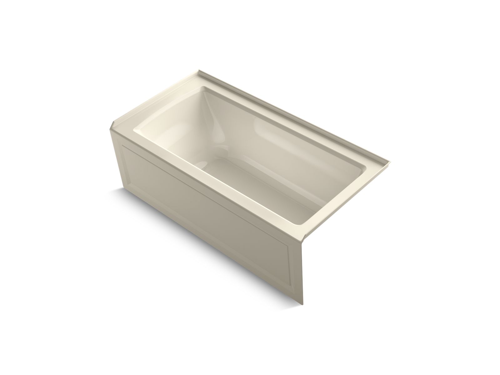 10837-archer-vibracoustic-60-x-30-integral-apron-bath-with-bask-heated-surface-integral-flange-and-right-hand-drain-3.jpg Archer® VibrAcoustic® 60" x 30" integral apron bath with Bask® heated surface, integral flange, and right-hand drain