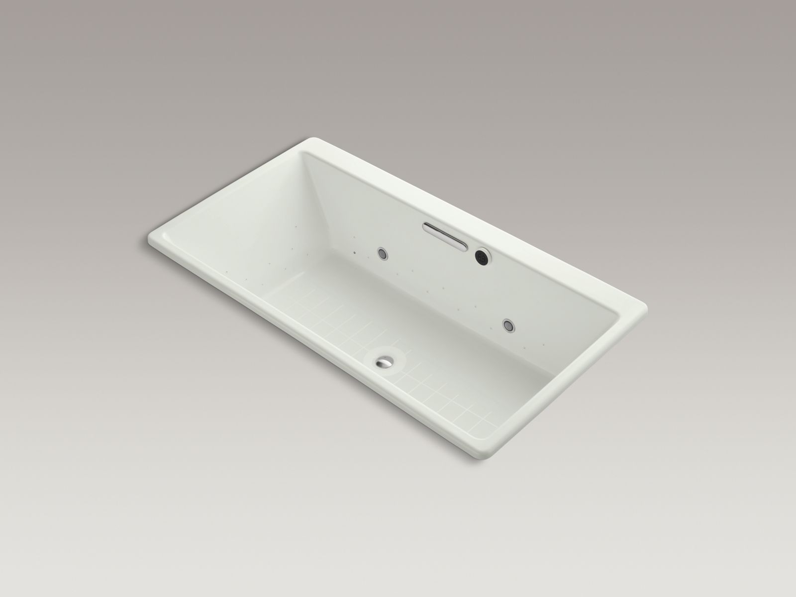 Rêve(R) 67" x 36" drop-in BubbleMassage(TM) Air Bath with chromatherapy and Dune airjet finish