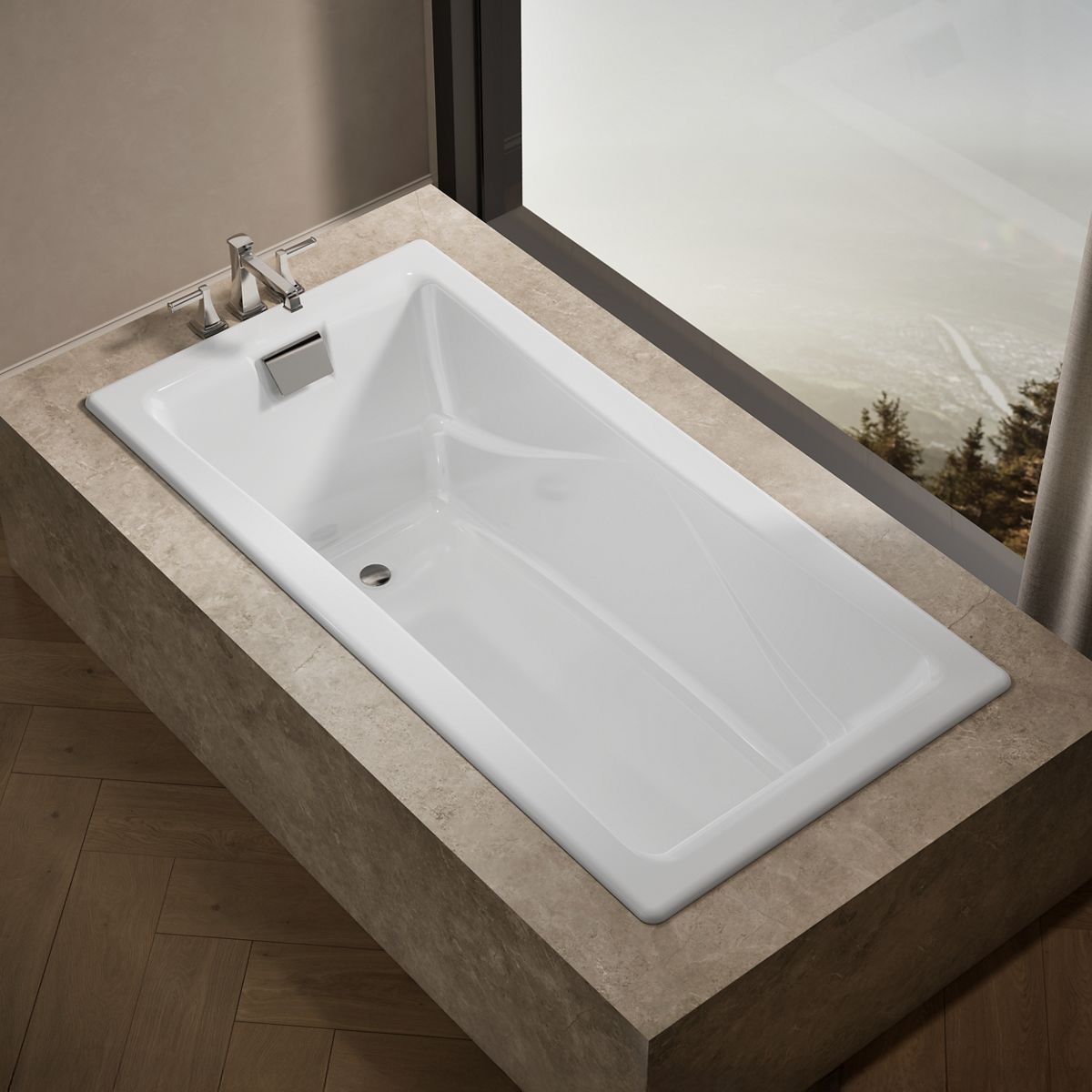 10849-tea-for-two-71-3-4-x-36-drop-in-bath-22.jpg Tea-for-Two® 71-3/4" x 36" drop-in bath