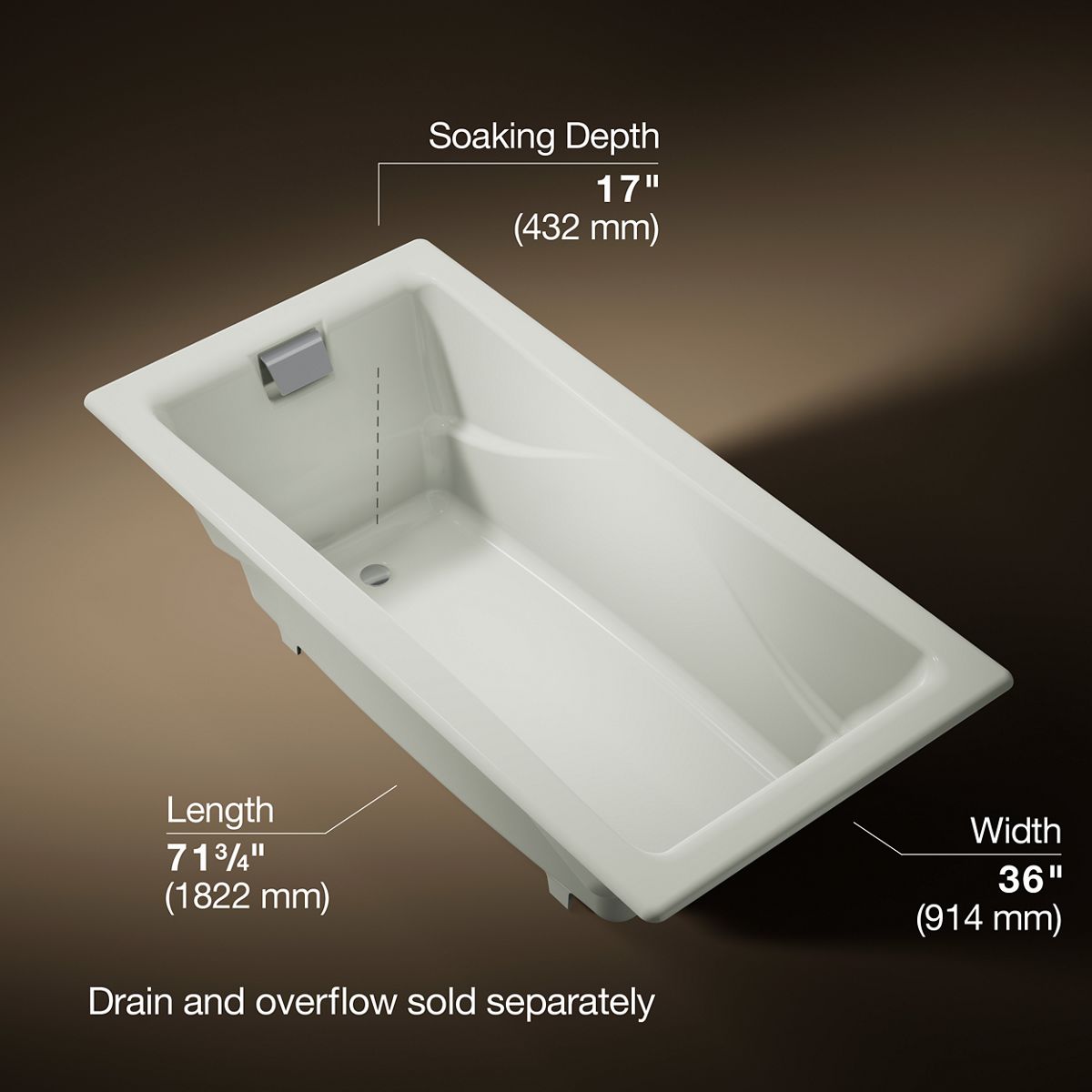 10849-tea-for-two-71-3-4-x-36-drop-in-bath-33.jpg Tea-for-Two® 71-3/4" x 36" drop-in bath