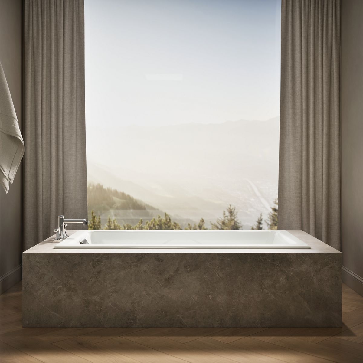 10849-tea-for-two-71-3-4-x-36-drop-in-bath-39.jpg Tea-for-Two® 71-3/4" x 36" drop-in bath
