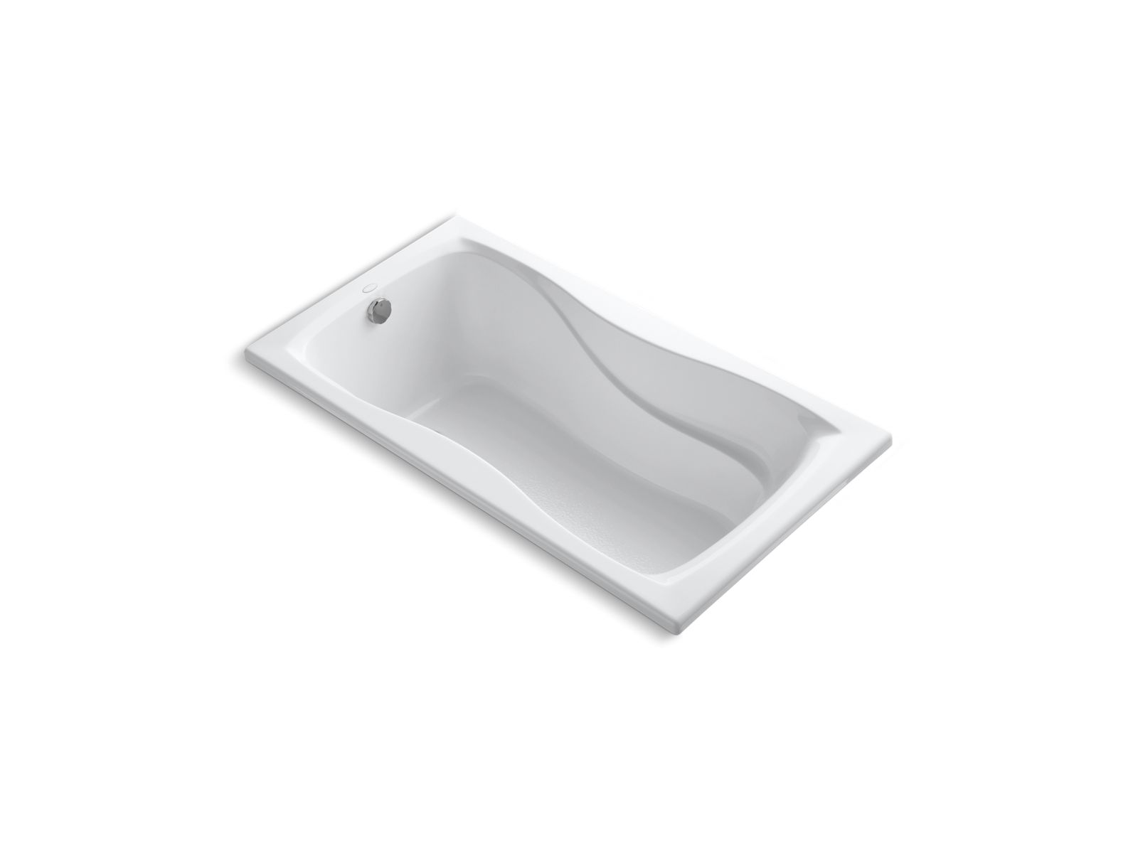 Hourglass® 32 60" x 32" drop-in bath