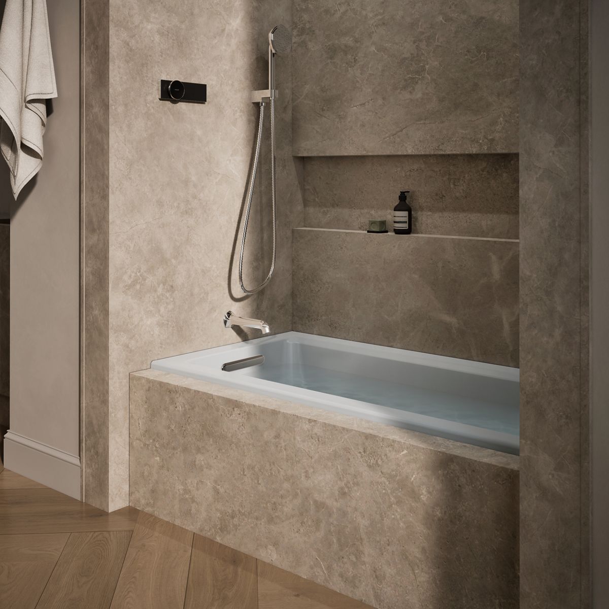 10958-archer-60-x-30-alcove-heated-bubblemassage-air-bath-left-drain-10.jpg Archer® 60" x 30" alcove Heated BubbleMassage™ air bath, left drain