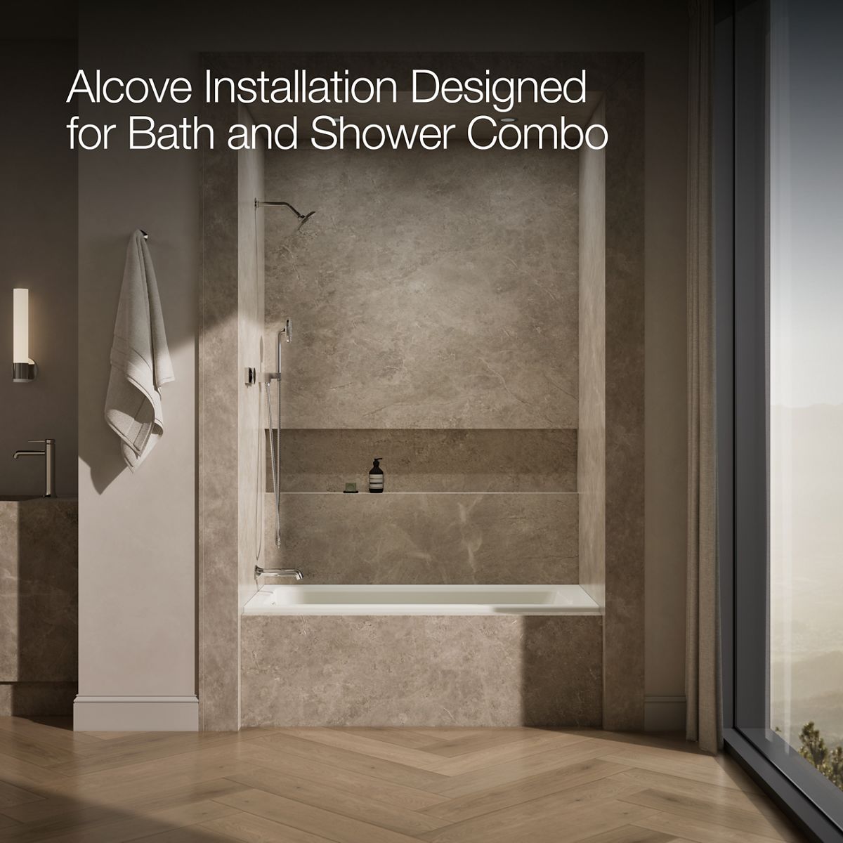10958-archer-60-x-30-alcove-heated-bubblemassage-air-bath-left-drain-19.jpg Archer® 60" x 30" alcove Heated BubbleMassage™ air bath, left drain