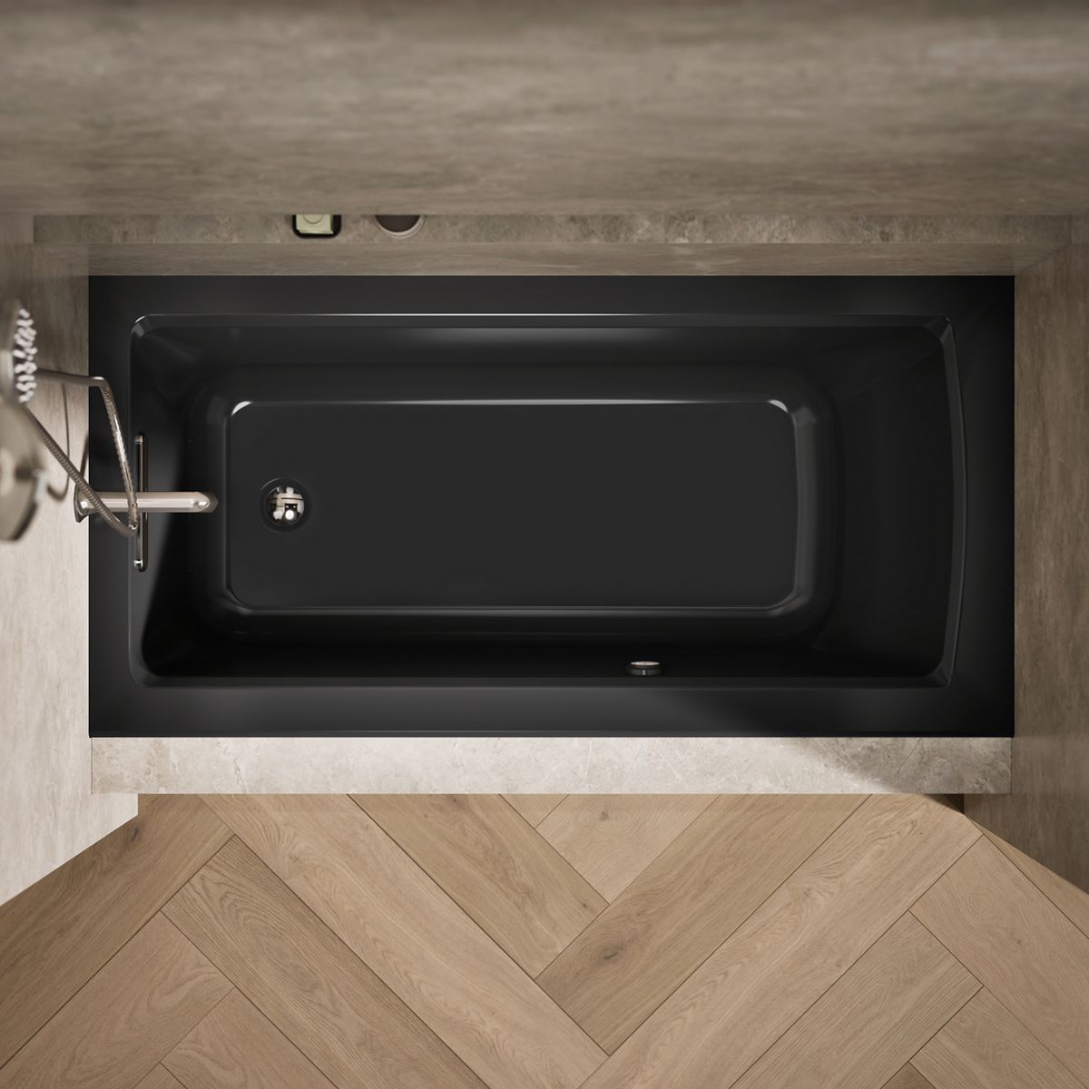 10958-archer-60-x-30-alcove-heated-bubblemassage-air-bath-left-drain-25.jpg Archer® 60" x 30" alcove Heated BubbleMassage™ air bath, left drain