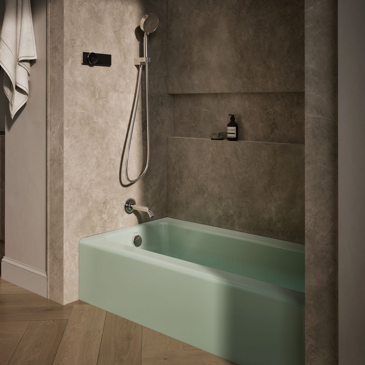 11049-bellwether-60-x-30-1-4-alcove-bath-left-drain-23.jpg Bellwether® 60" x 30-1/4" alcove bath, left drain