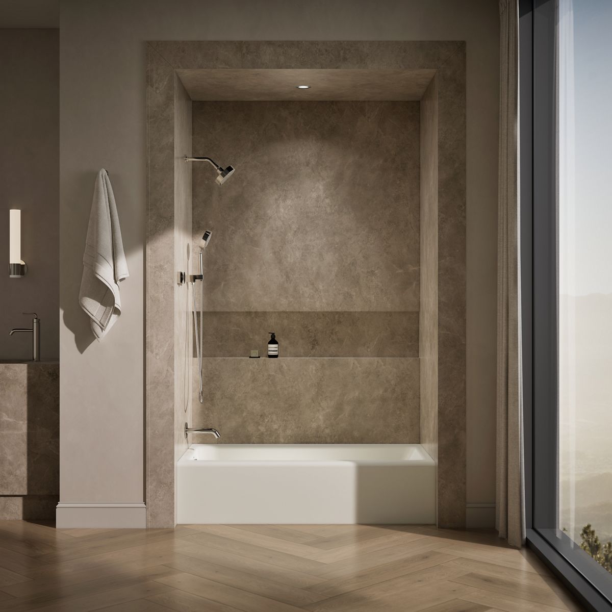11049-bellwether-60-x-30-1-4-alcove-bath-left-drain-30.jpg Bellwether® 60" x 30-1/4" alcove bath, left drain
