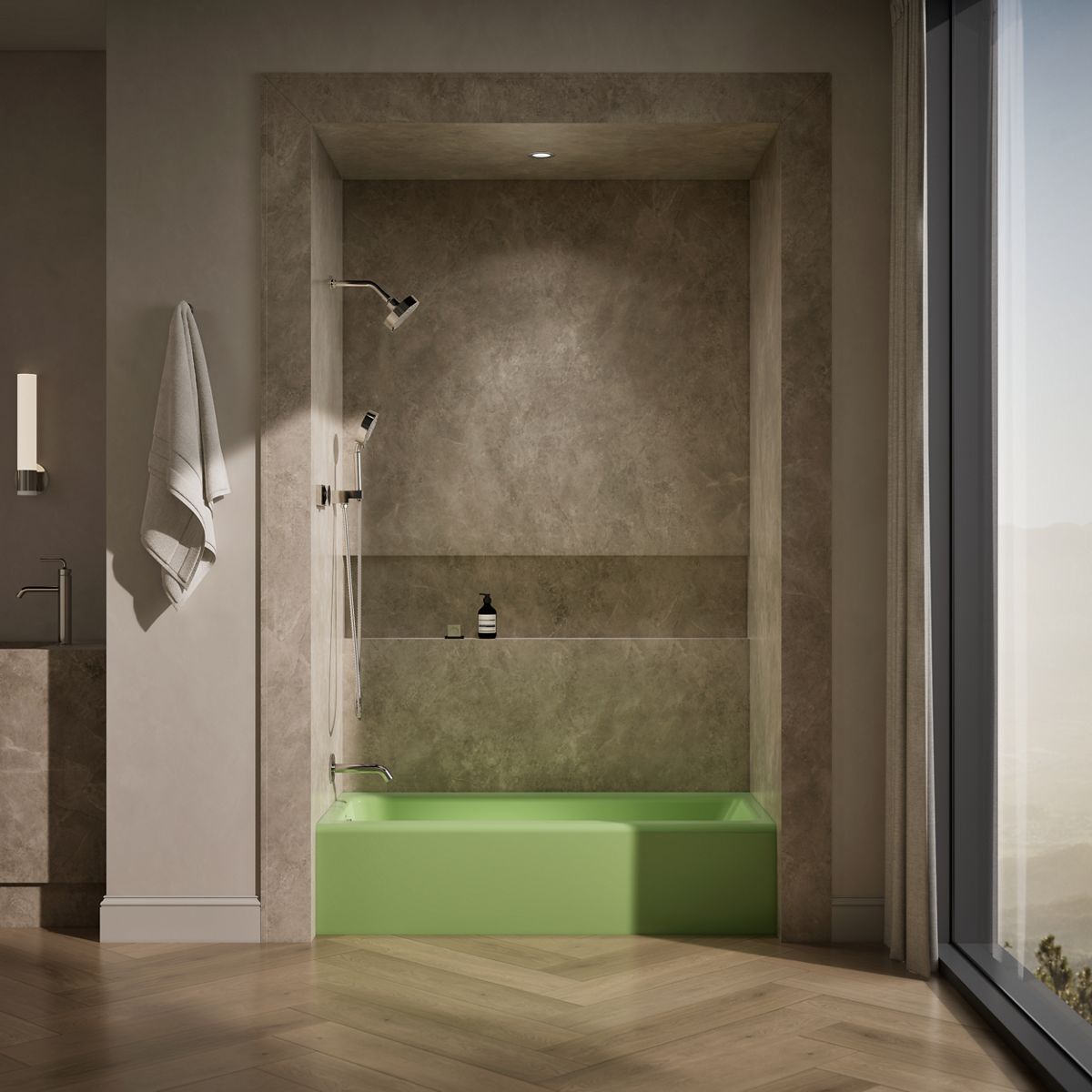 11049-bellwether-60-x-30-1-4-alcove-bath-left-drain-32.jpg Bellwether® 60" x 30-1/4" alcove bath, left drain