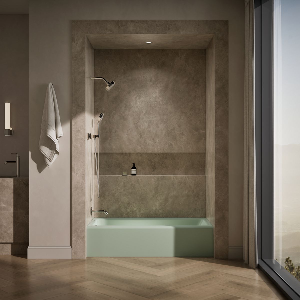 11049-bellwether-60-x-30-1-4-alcove-bath-left-drain-33.jpg Bellwether® 60" x 30-1/4" alcove bath, left drain