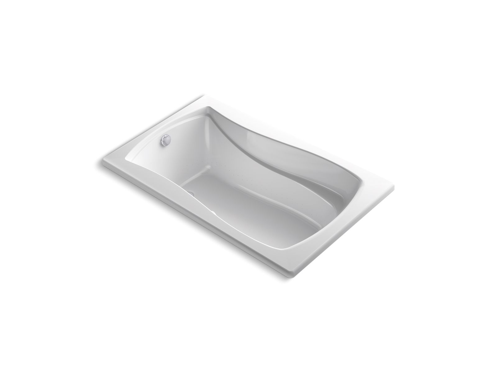 Mariposa® 60" x 36" drop-in Heated BubbleMassage™ air bath