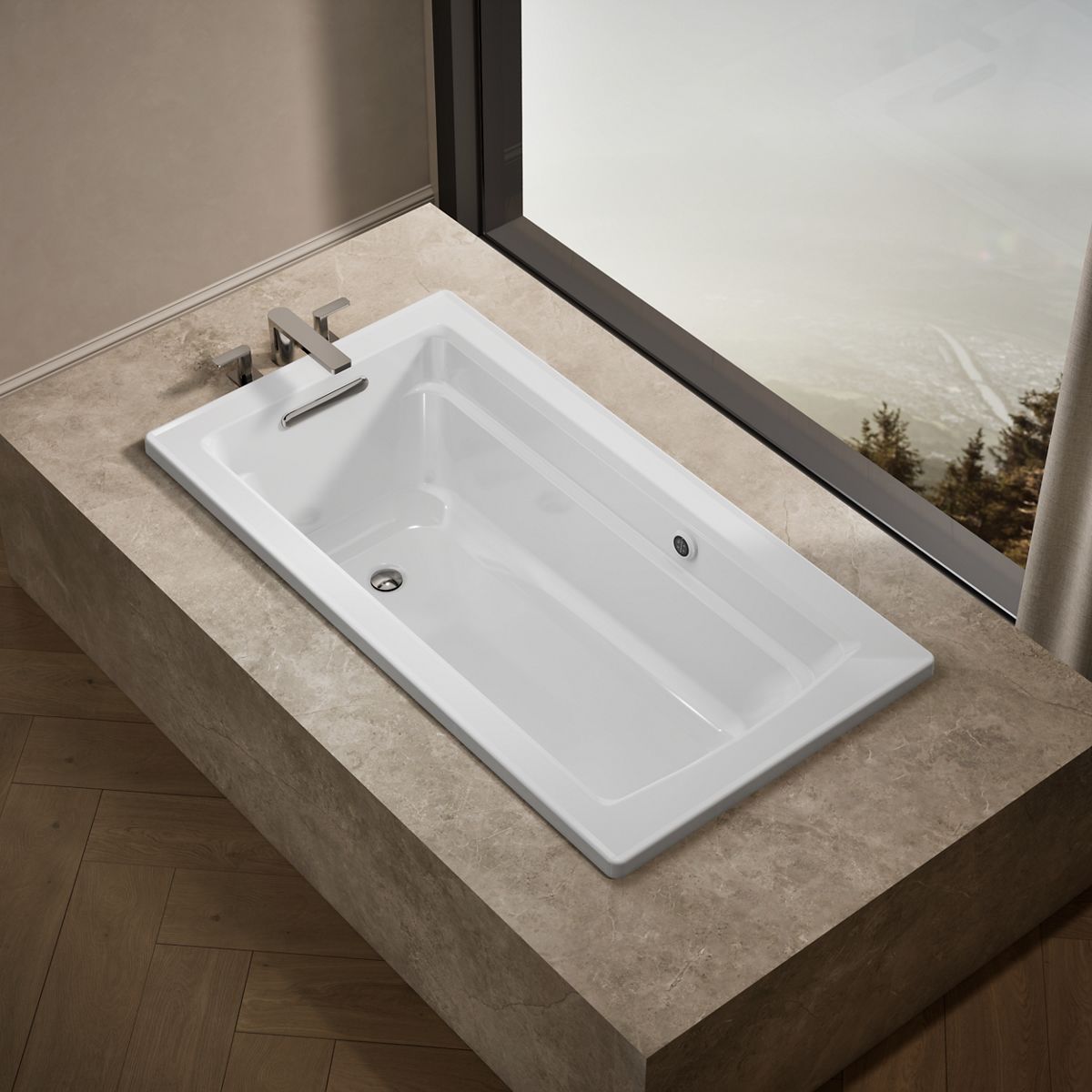 11128-archer-60-x-32-drop-in-bath-with-bask-heated-surface-11.jpg Archer® 60" x 32" drop-in bath with Bask® heated surface