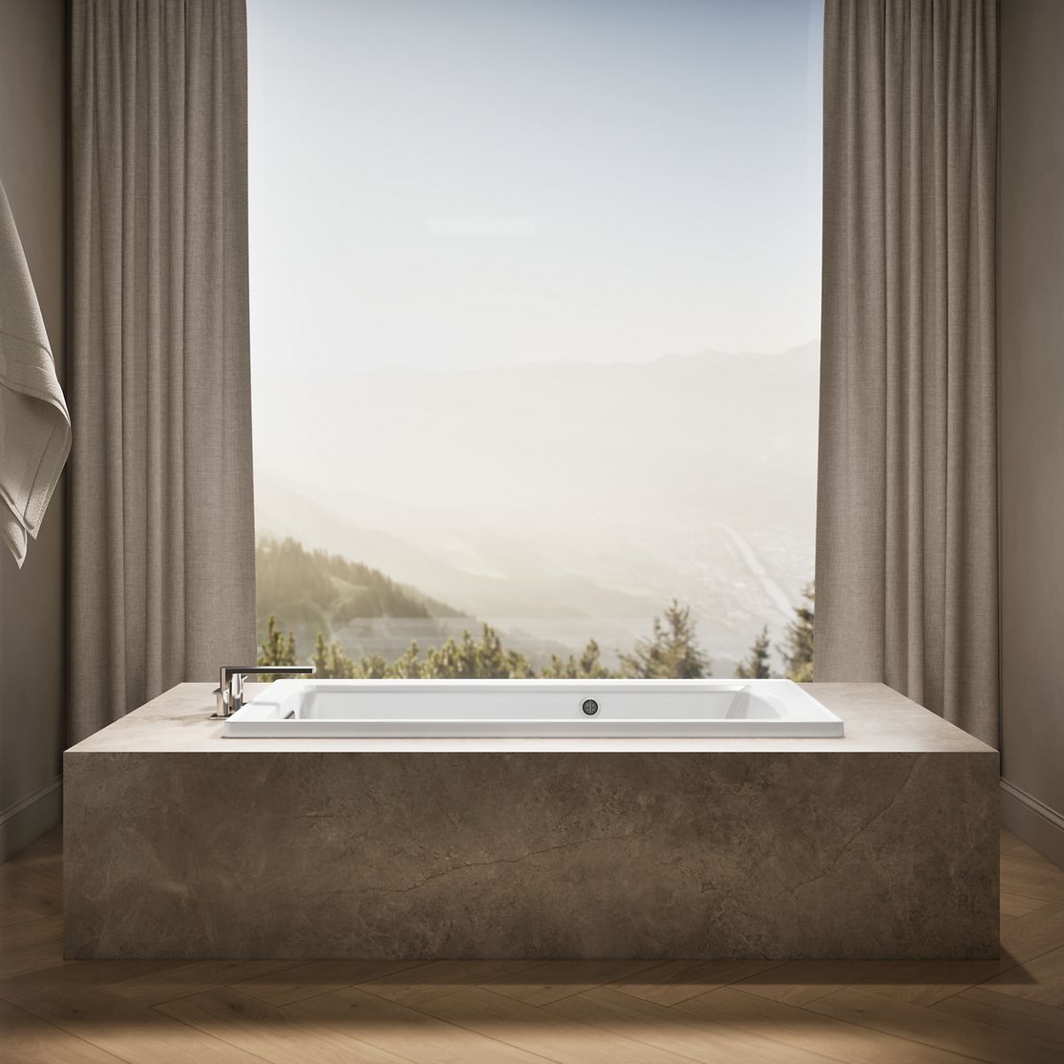 11128-archer-60-x-32-drop-in-bath-with-bask-heated-surface-19.jpg Archer® 60" x 32" drop-in bath with Bask® heated surface