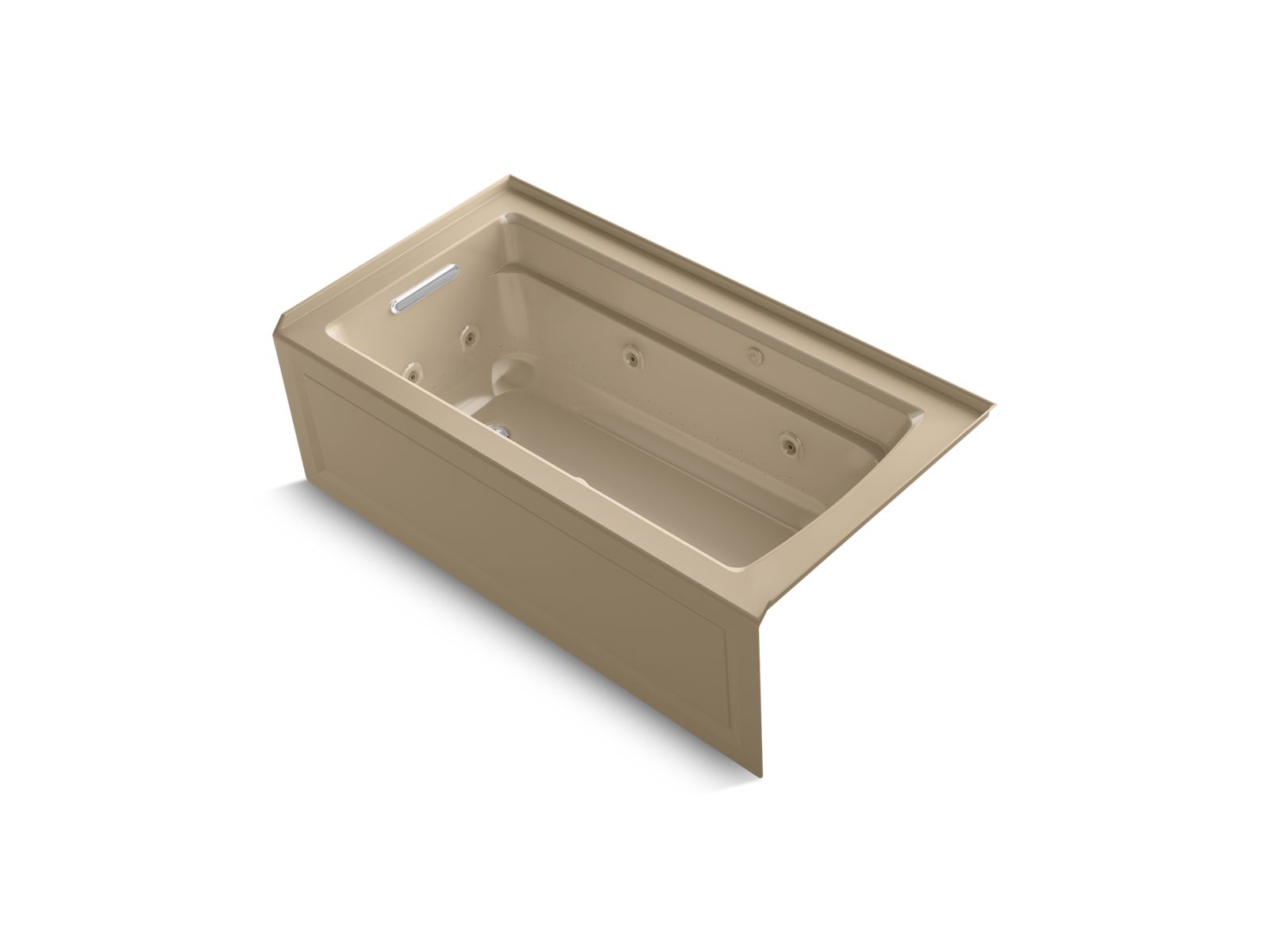 11139-archer-60-x-32-integral-apron-bubblemassage-air-bath-and-whirlpool-with-left-hand-drain-2.jpg Archer® 60" x 32" integral apron BubbleMassage™ air bath and whirlpool with left-hand drain