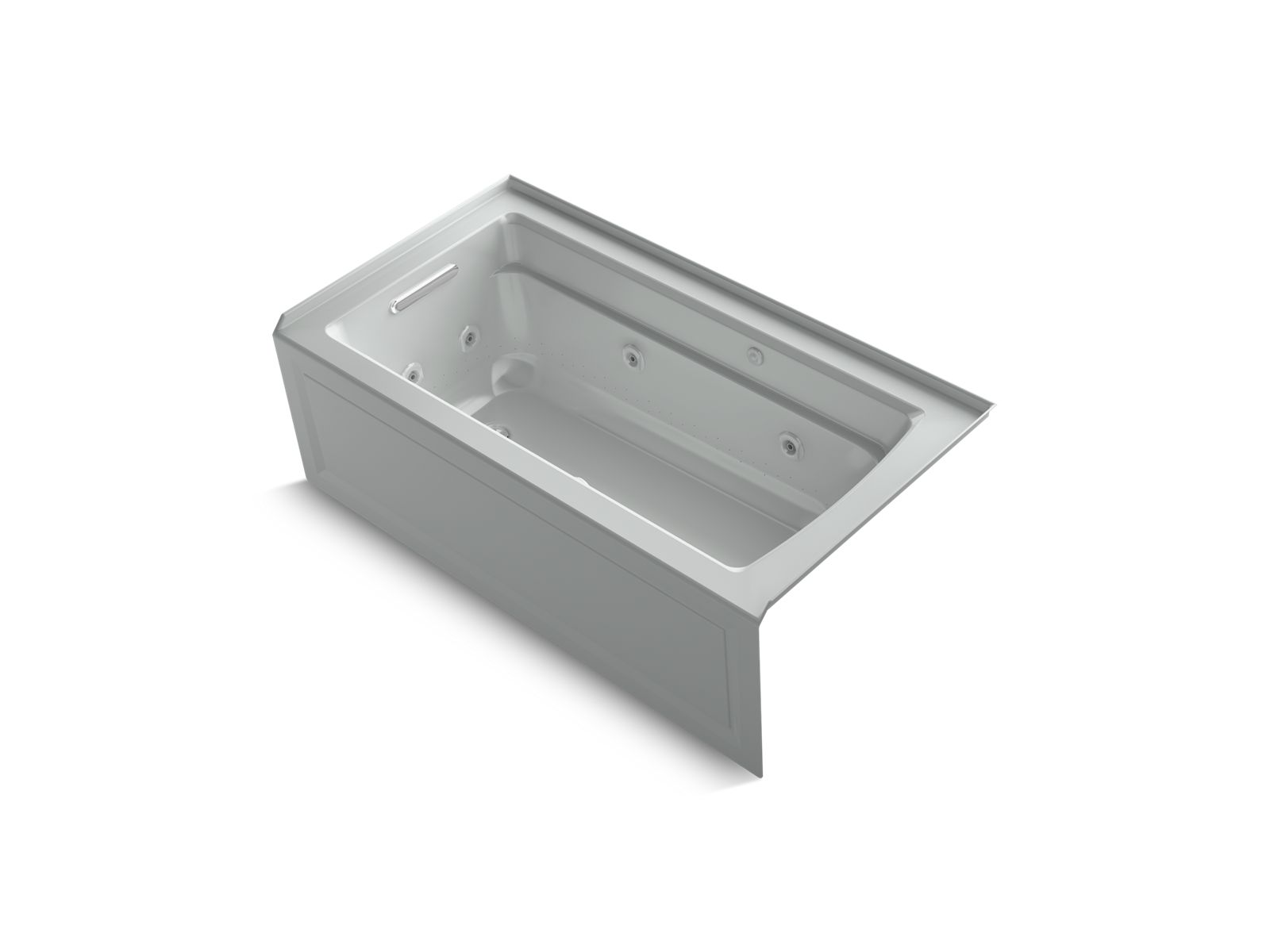 11139-archer-60-x-32-integral-apron-bubblemassage-air-bath-and-whirlpool-with-left-hand-drain-6.jpg Archer® 60" x 32" integral apron BubbleMassage™ air bath and whirlpool with left-hand drain
