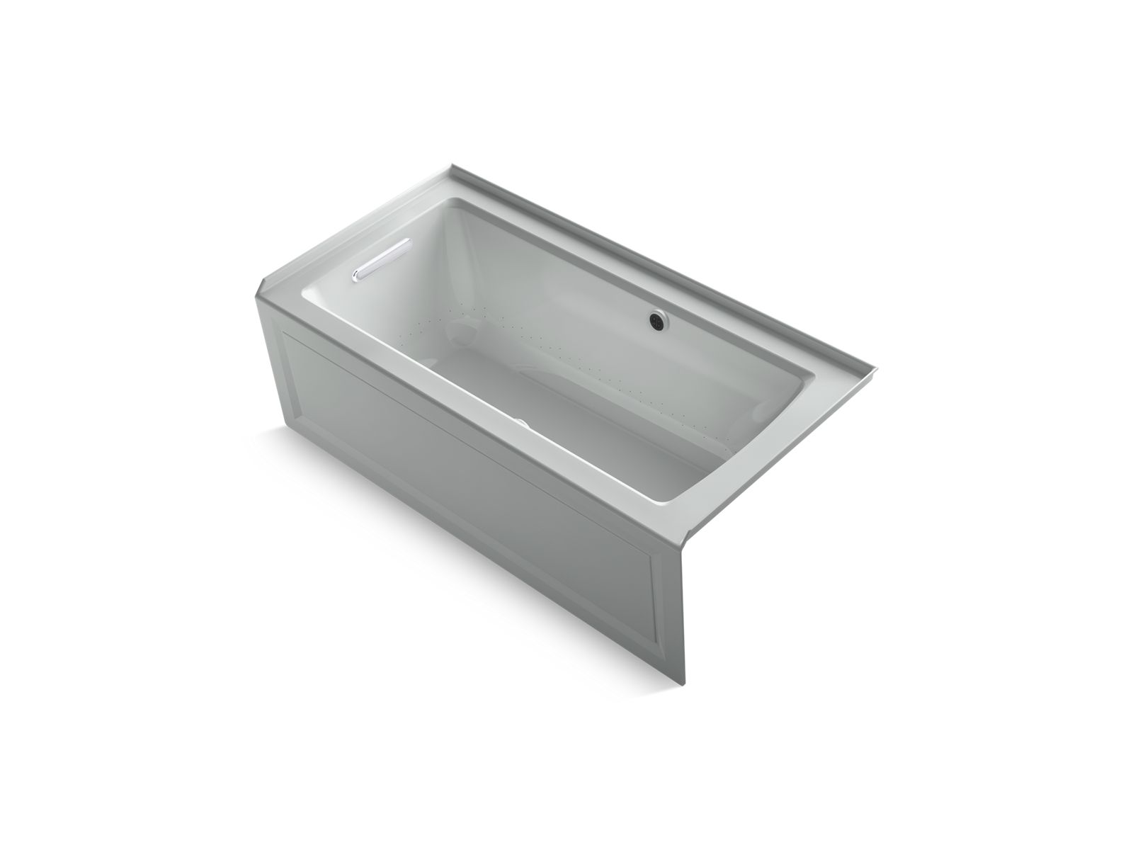11160-archer-60-x-30-alcove-bubblemassage-air-bath-with-integral-apron-left-hand-drain-and-bask-heated-surface-6.jpg Archer® 60" x 30" alcove BubbleMassage™ air bath with integral apron, left-hand drain and Bask® heated surface