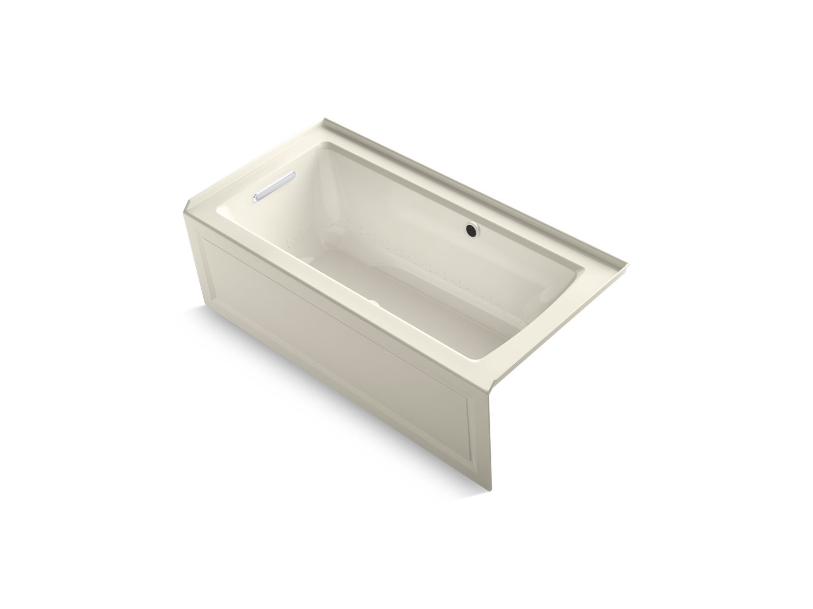 11160-archer-60-x-30-alcove-bubblemassage-air-bath-with-integral-apron-left-hand-drain-and-bask-heated-surface-7.jpg Archer® 60" x 30" alcove BubbleMassage™ air bath with integral apron, left-hand drain and Bask® heated surface