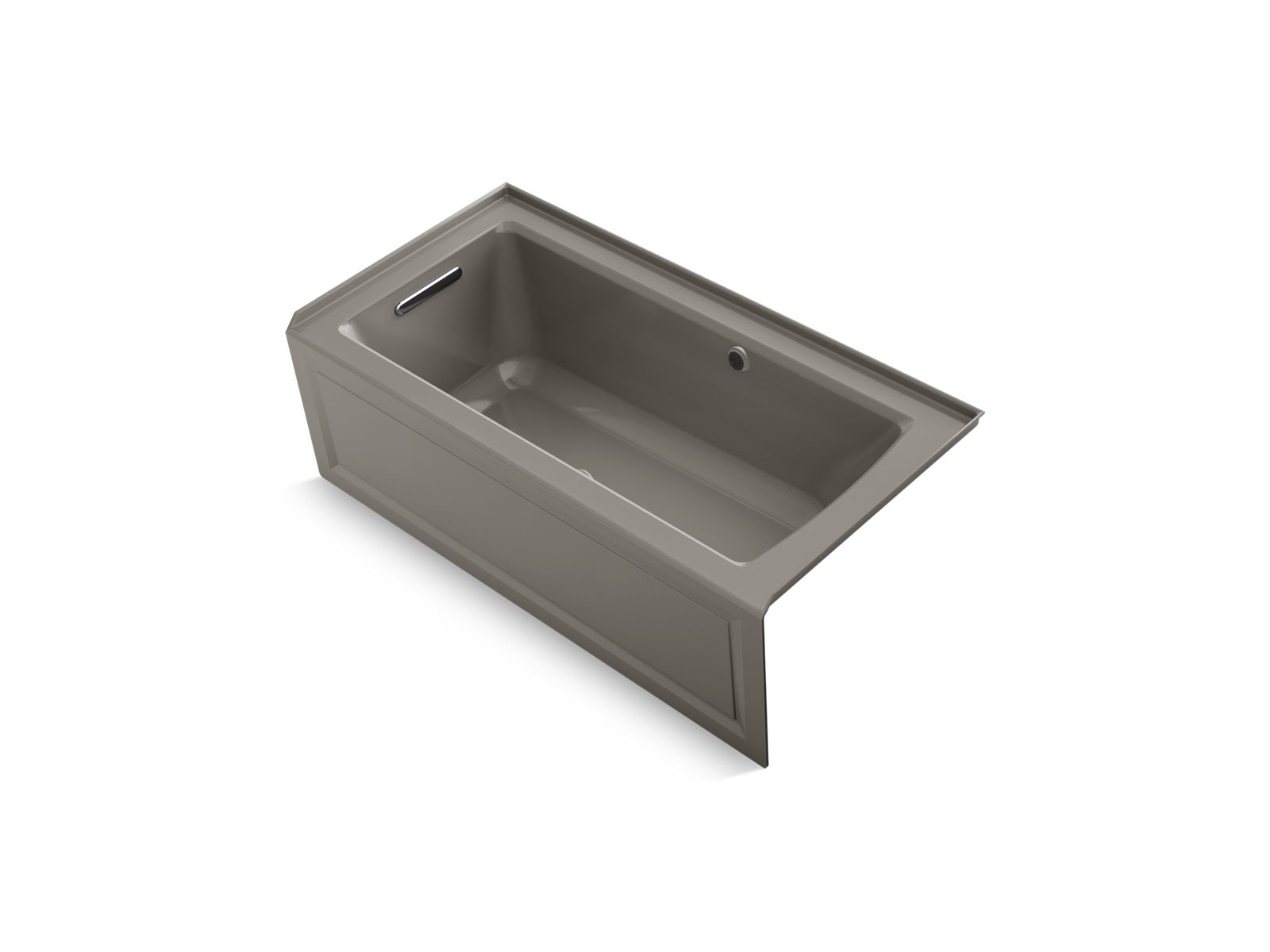 11160-archer-60-x-30-alcove-bubblemassage-air-bath-with-integral-apron-left-hand-drain-and-bask-heated-surface-9.jpg Archer® 60" x 30" alcove BubbleMassage™ air bath with integral apron, left-hand drain and Bask® heated surface