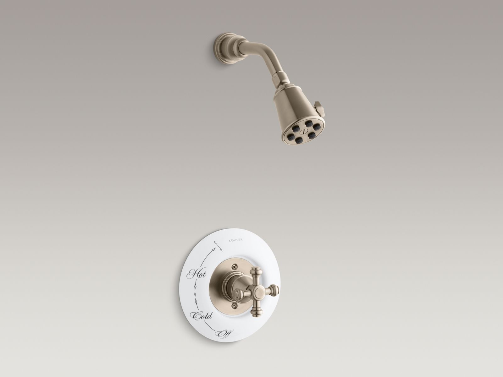1141-iv-georges-brass-r-rite-temp-r-pressure-balancing-shower-faucet-trim-with-cross-handle-valve-not-included-2.jpg IV Georges Brass(R) Rite-Temp(R) pressure-balancing shower faucet trim with cross handle, valve not included