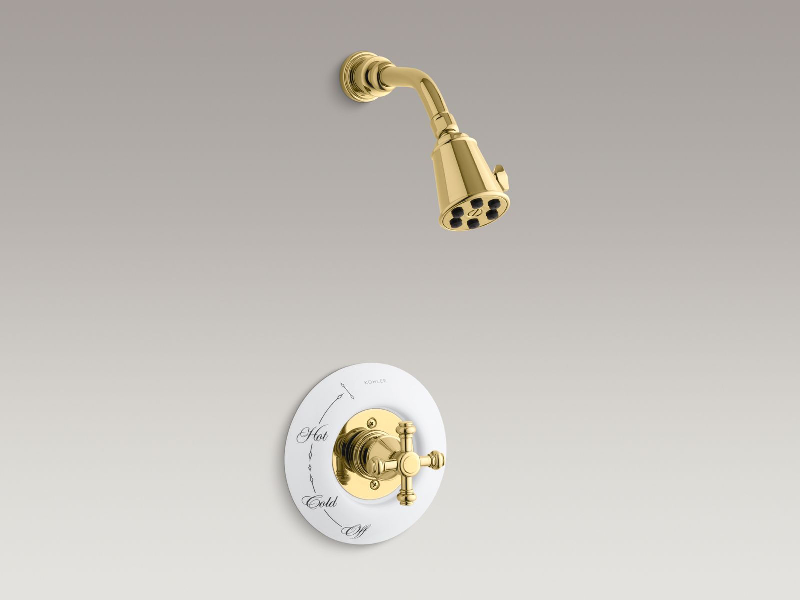 1141-iv-georges-brass-r-rite-temp-r-pressure-balancing-shower-faucet-trim-with-cross-handle-valve-not-included-3.jpg IV Georges Brass(R) Rite-Temp(R) pressure-balancing shower faucet trim with cross handle, valve not included
