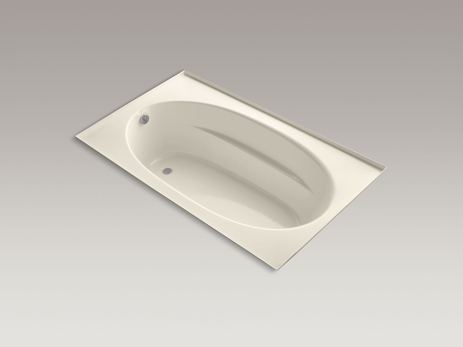Windward(R) 72" x 42" drop-in, four-side integral flange bath