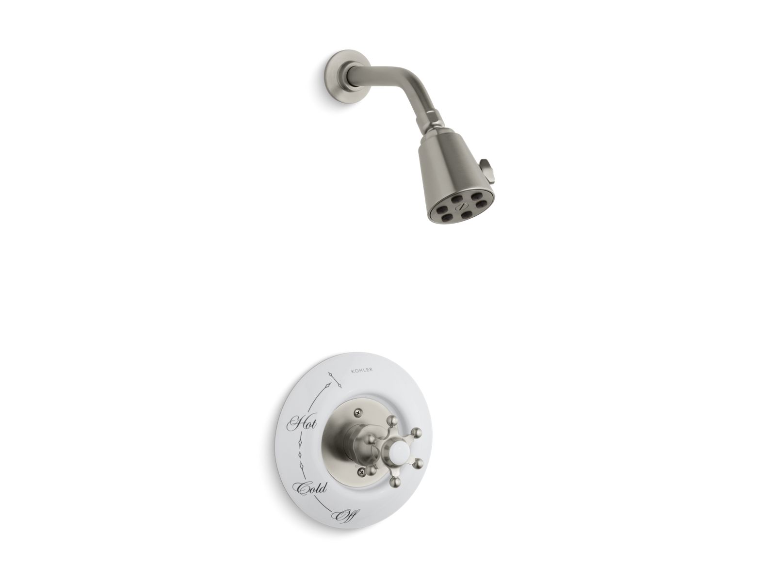 1208-antique-rite-temp-shower-valve-trim-with-six-prong-handle-and-2-5-gpm-showerhead-2.jpg Antique Rite-Temp® shower valve trim with six-prong handle and 2.5 gpm showerhead