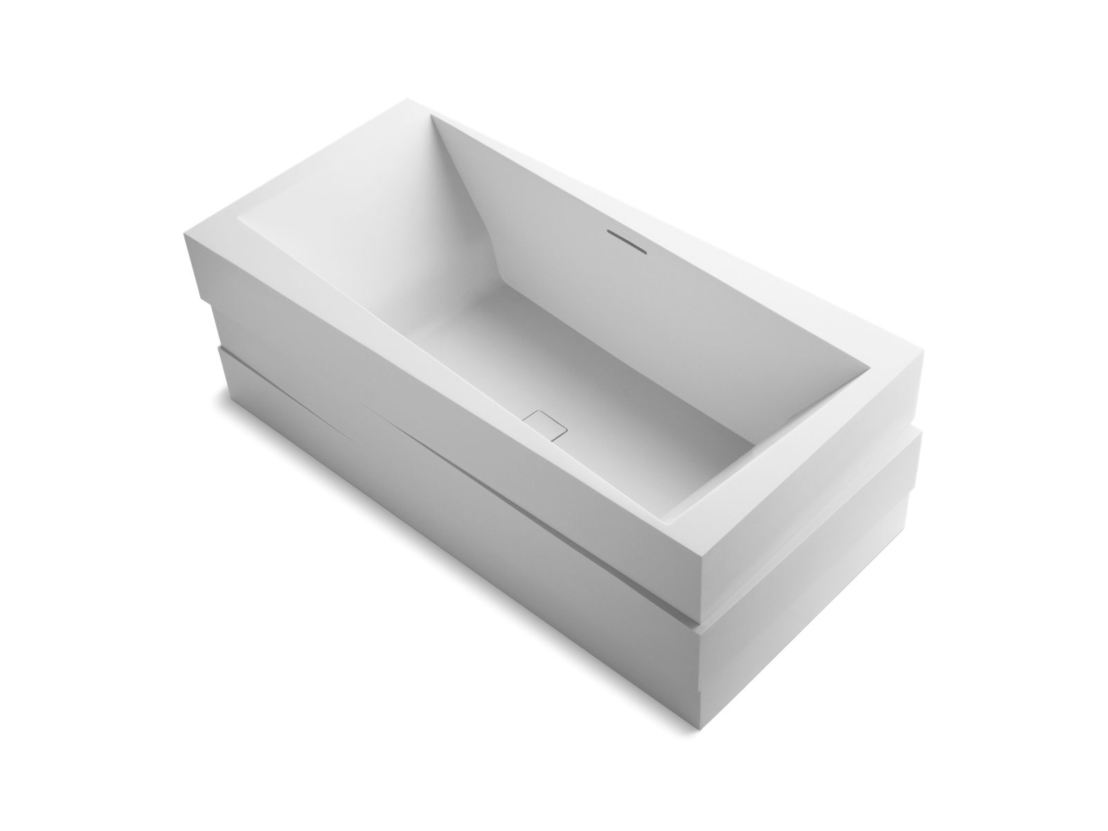 Askew 72" x 35" freestanding bath