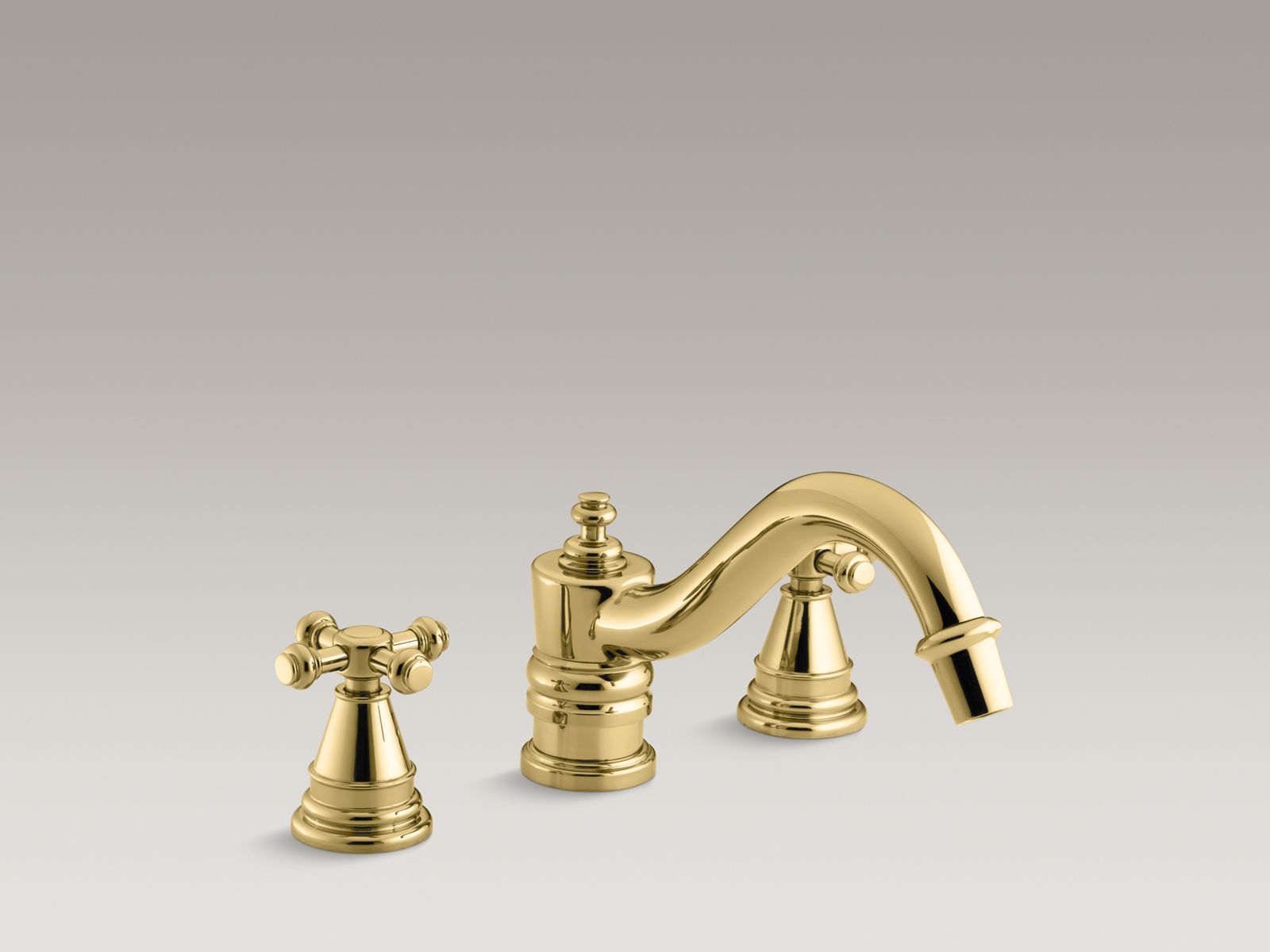 1264-iv-georges-brass-r-deck-mount-bath-faucet-trim-for-high-flow-valve-with-cross-handles-valve-not-included-3.jpg IV Georges Brass(R) deck-mount bath faucet trim for high-flow valve with cross handles, valve not included