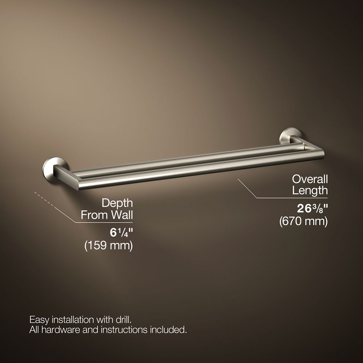 13104-components-double-towel-bar-19.jpg Components® Double towel bar