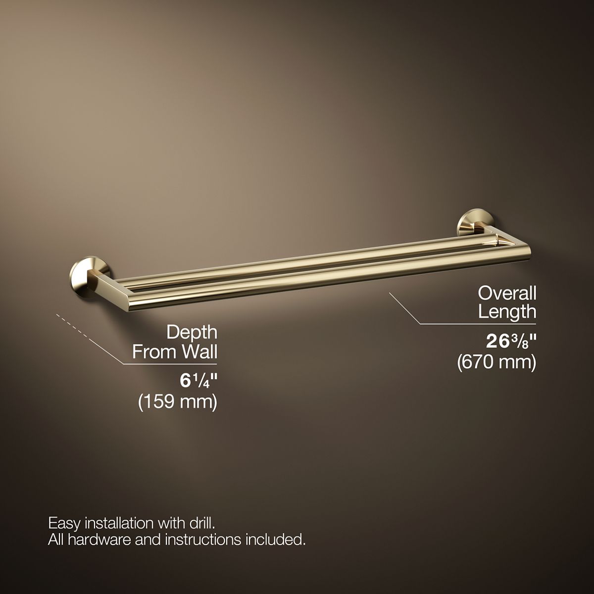 13104-components-double-towel-bar-24.jpg Components® Double towel bar