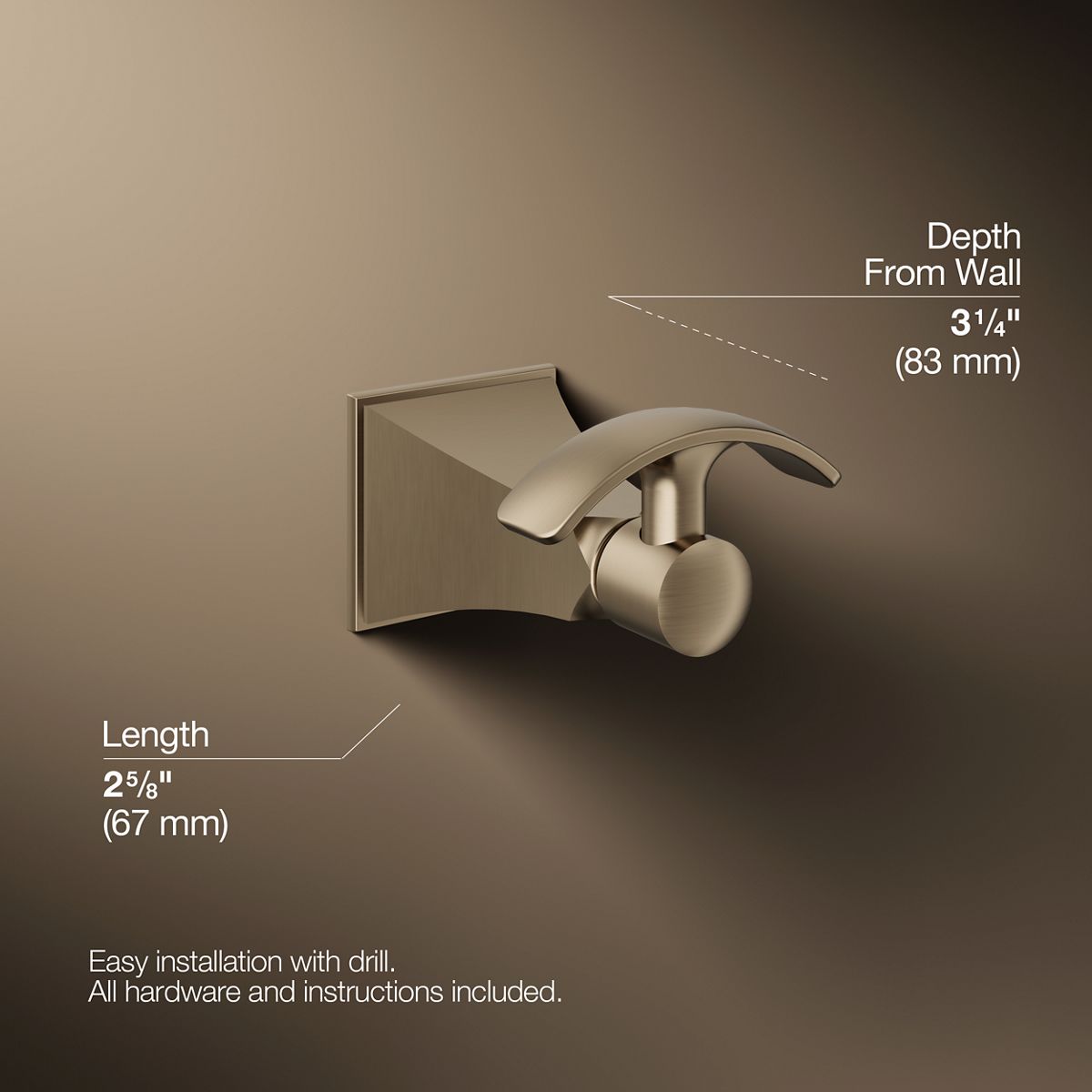 13131-memoirs-stately-robe-hook-12.jpg Memoirs® Stately Robe hook