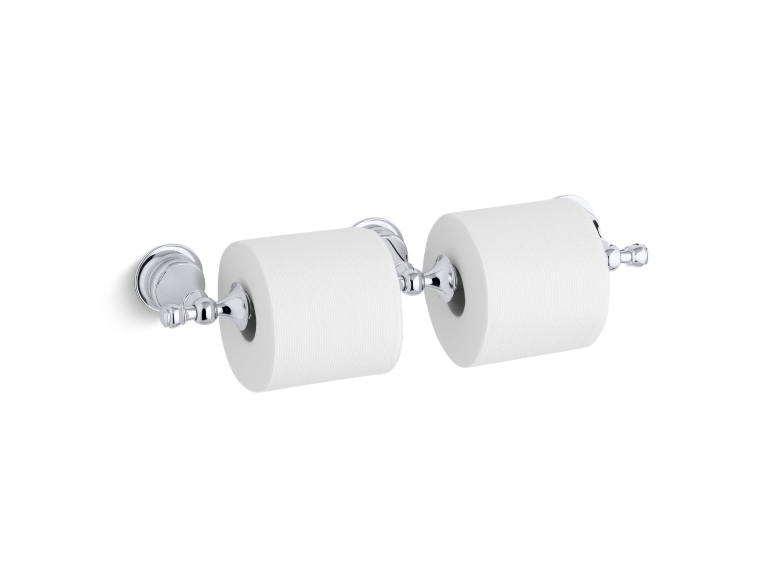 Revival® Double toilet paper holder