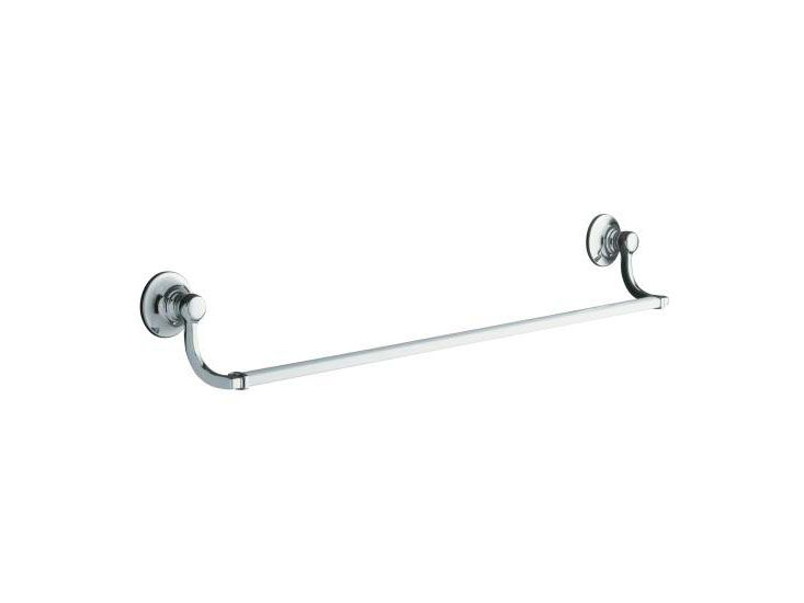 13417-bancroft-r-24-towel-bar-in-polished-chrome-with-white-bar-1.jpg Bancroft(R) 24" towel bar in Polished Chrome with White bar