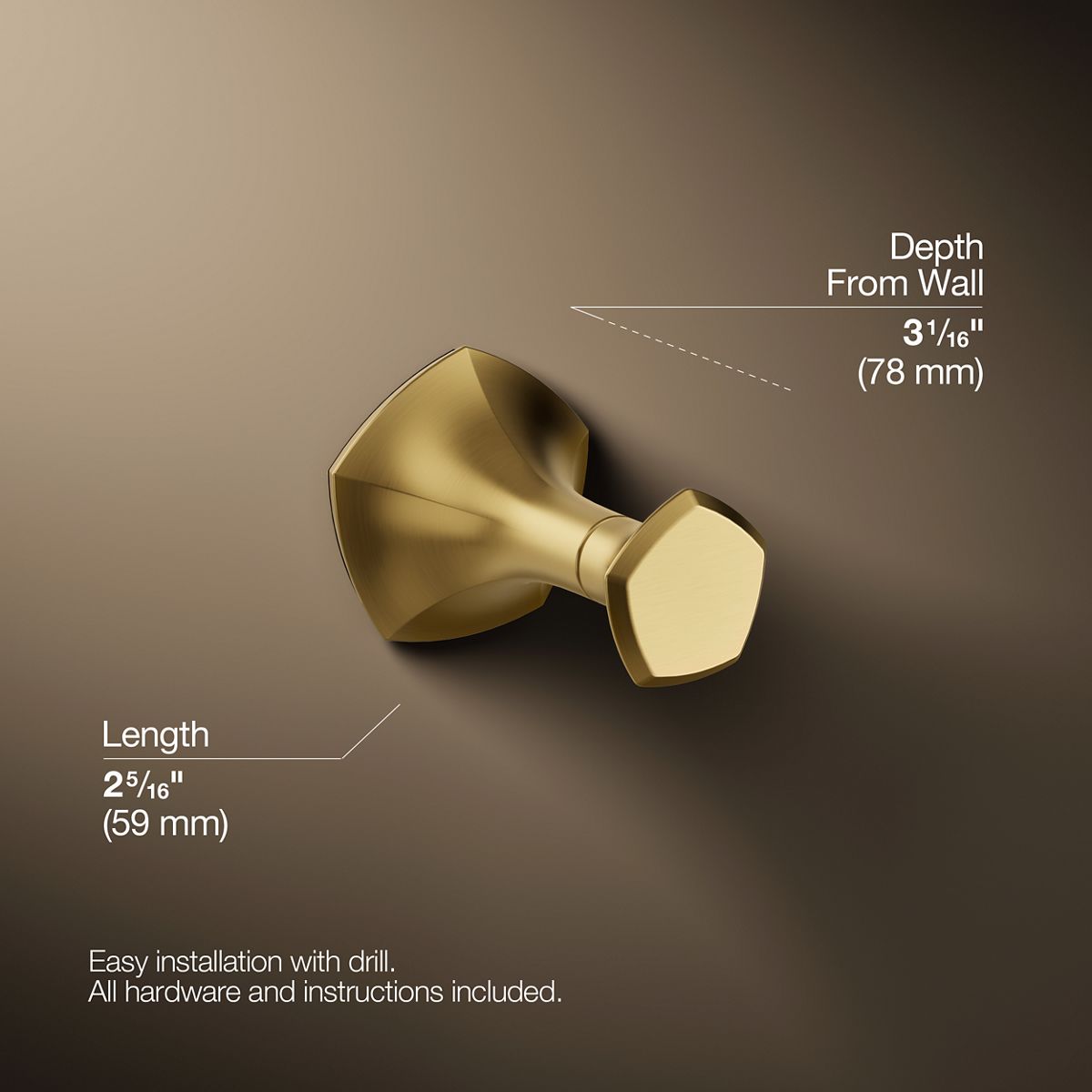13602-occasion-robe-hook-20.jpg Occasion® Robe hook