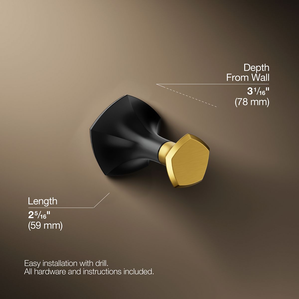 13602-occasion-robe-hook-22.jpg Occasion® Robe hook